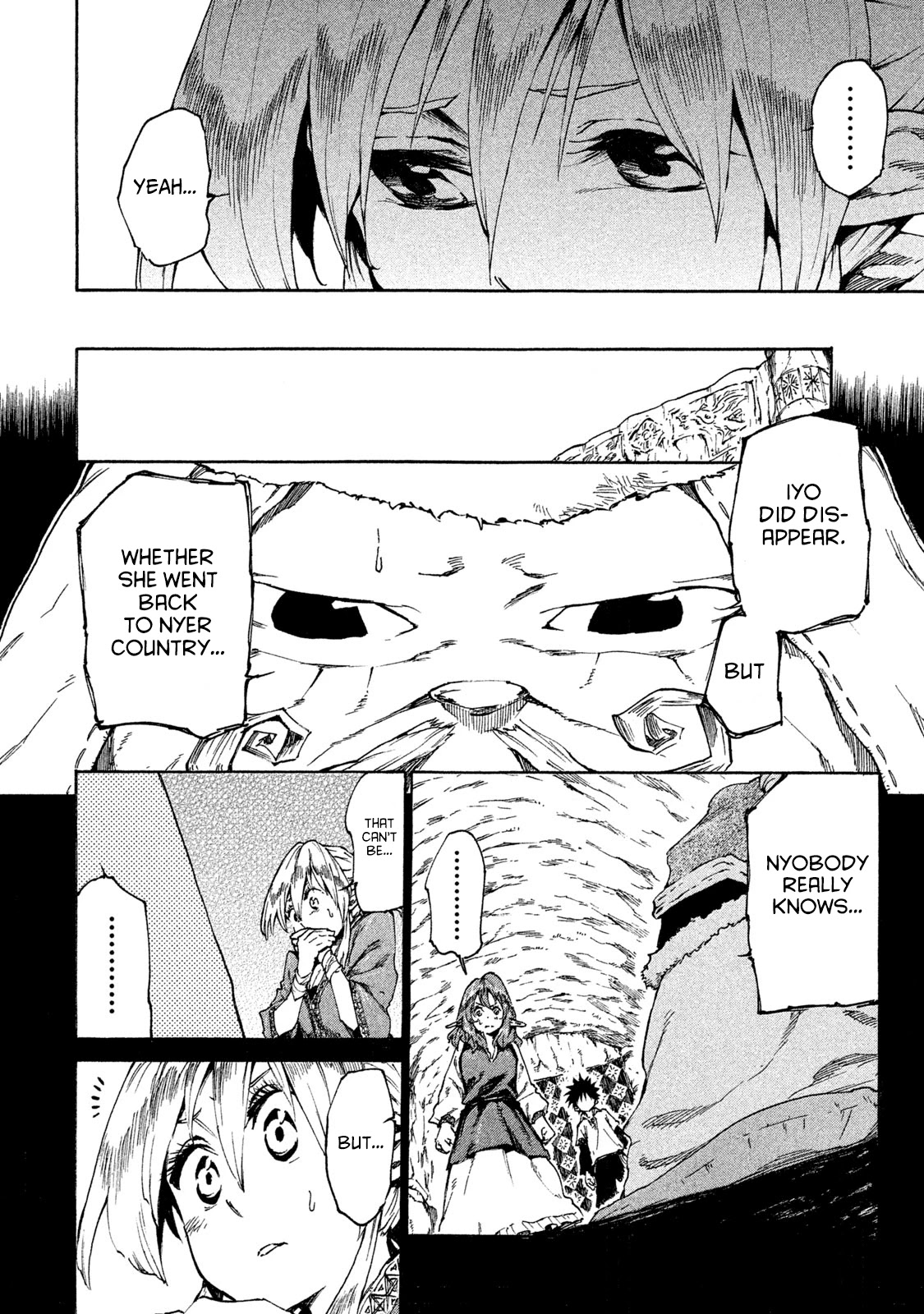 Mazumeshi Elf to Youbokugurashi Chapter 16 page 4 - Chapter 16: What lies beyond resolve