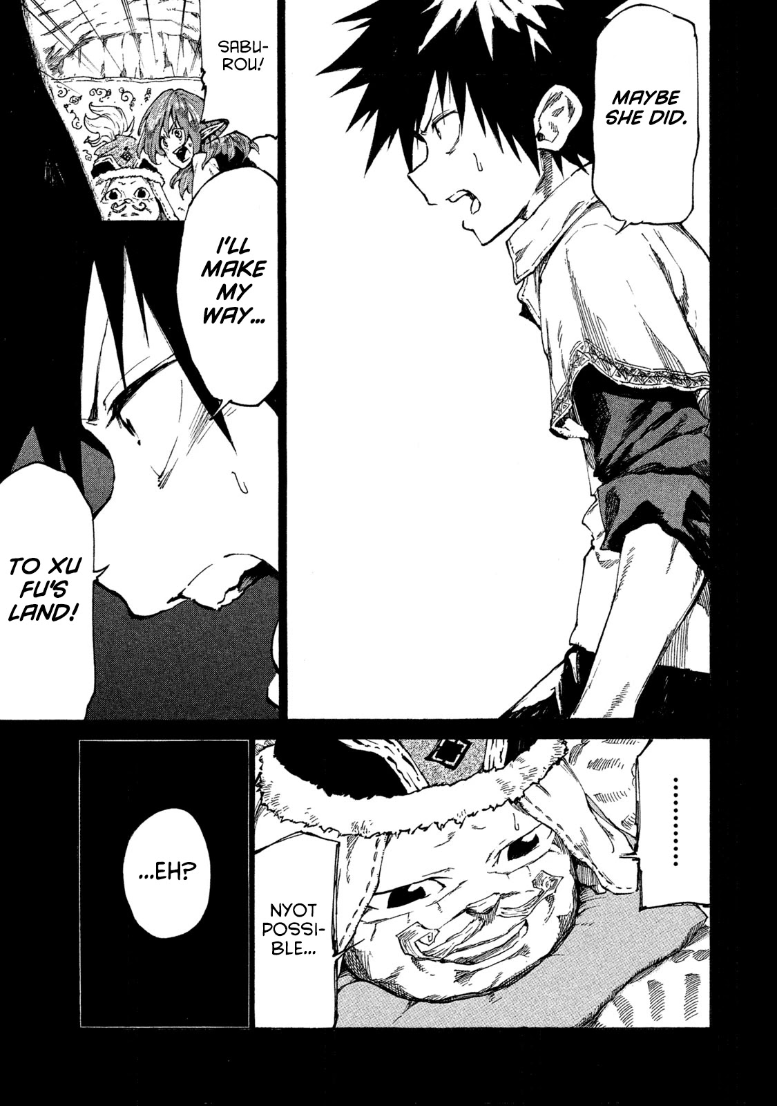 Mazumeshi Elf to Youbokugurashi Chapter 16 page 5 - Chapter 16: What lies beyond resolve