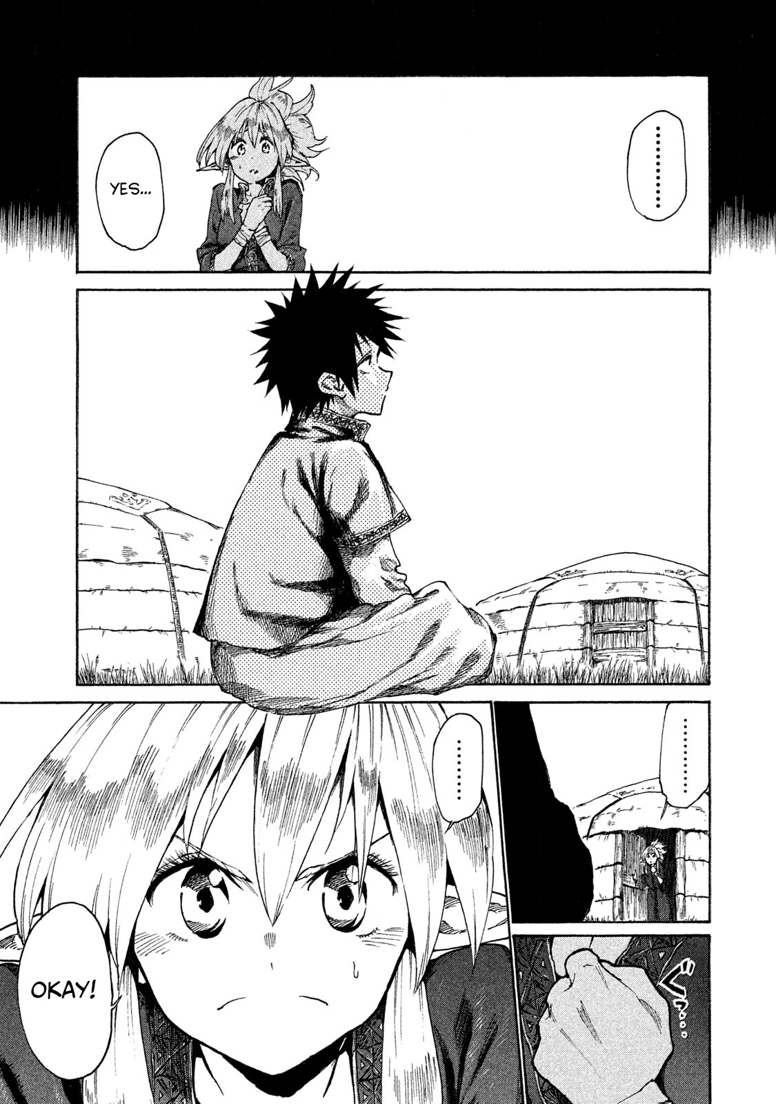 Mazumeshi Elf to Youbokugurashi Chapter 16 page 9 - Chapter 16: What lies beyond resolve