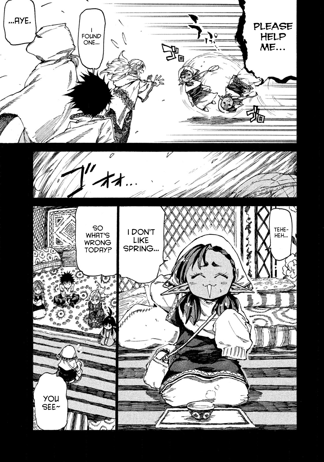 Mazumeshi Elf to Youbokugurashi Chapter 17 page 11 - Chapter 17: Spring and Olives