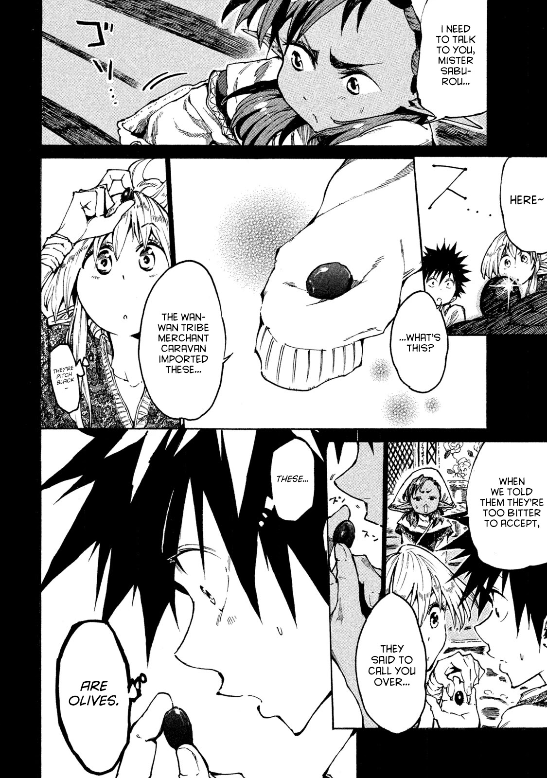 Mazumeshi Elf to Youbokugurashi Chapter 17 page 12 - Chapter 17: Spring and Olives