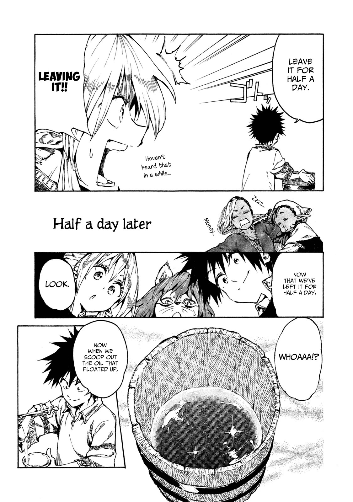 Mazumeshi Elf to Youbokugurashi Chapter 17 page 17 - Chapter 17: Spring and Olives