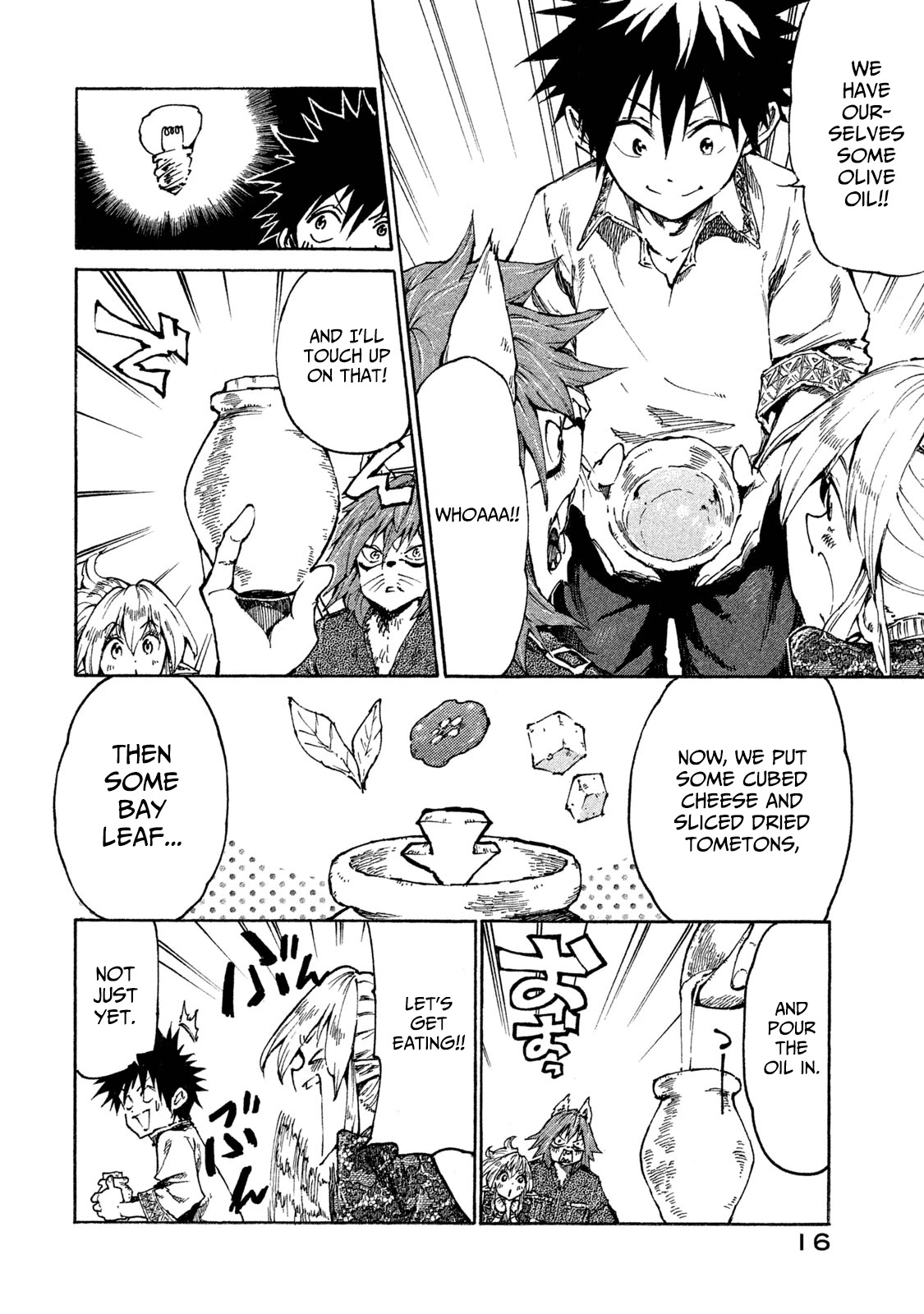Mazumeshi Elf to Youbokugurashi Chapter 17 page 18 - Chapter 17: Spring and Olives