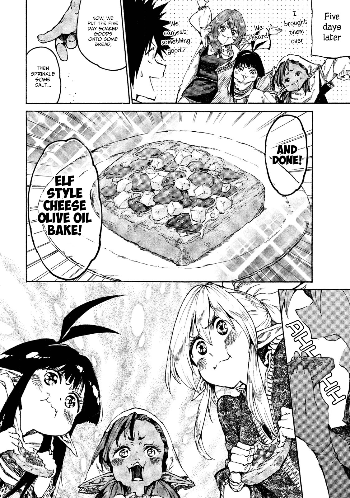 Mazumeshi Elf to Youbokugurashi Chapter 17 page 20 - Chapter 17: Spring and Olives