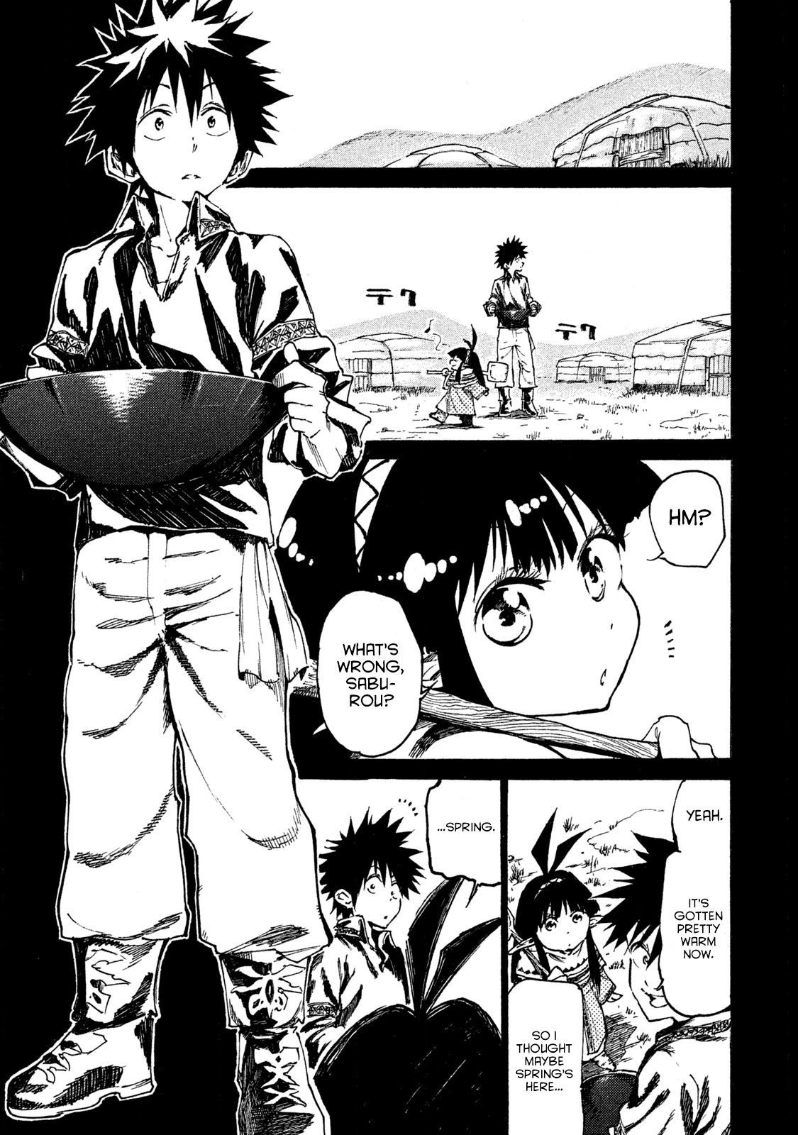 Mazumeshi Elf to Youbokugurashi Chapter 17 page 7 - Chapter 17: Spring and Olives