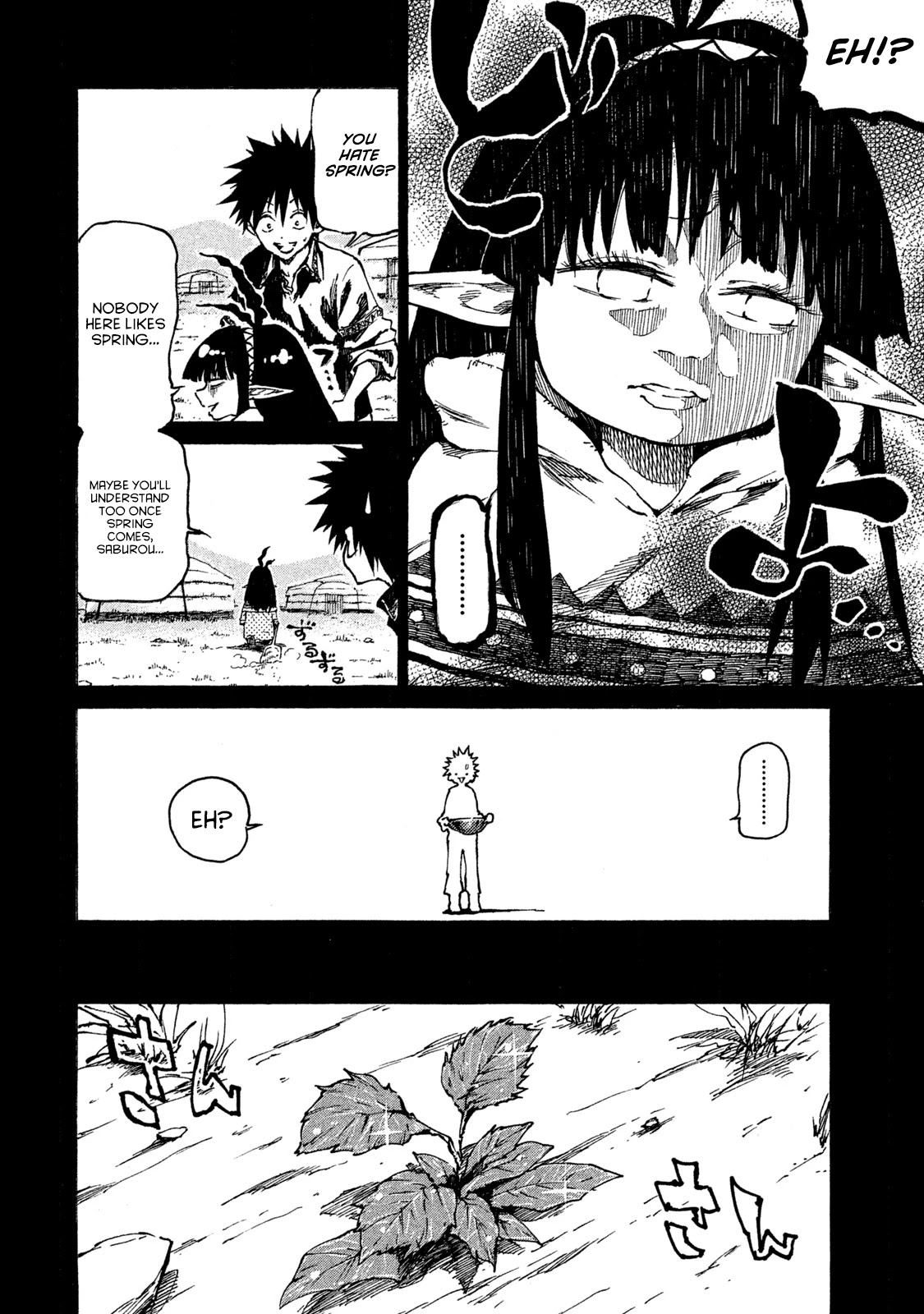 Mazumeshi Elf to Youbokugurashi Chapter 17 page 8 - Chapter 17: Spring and Olives