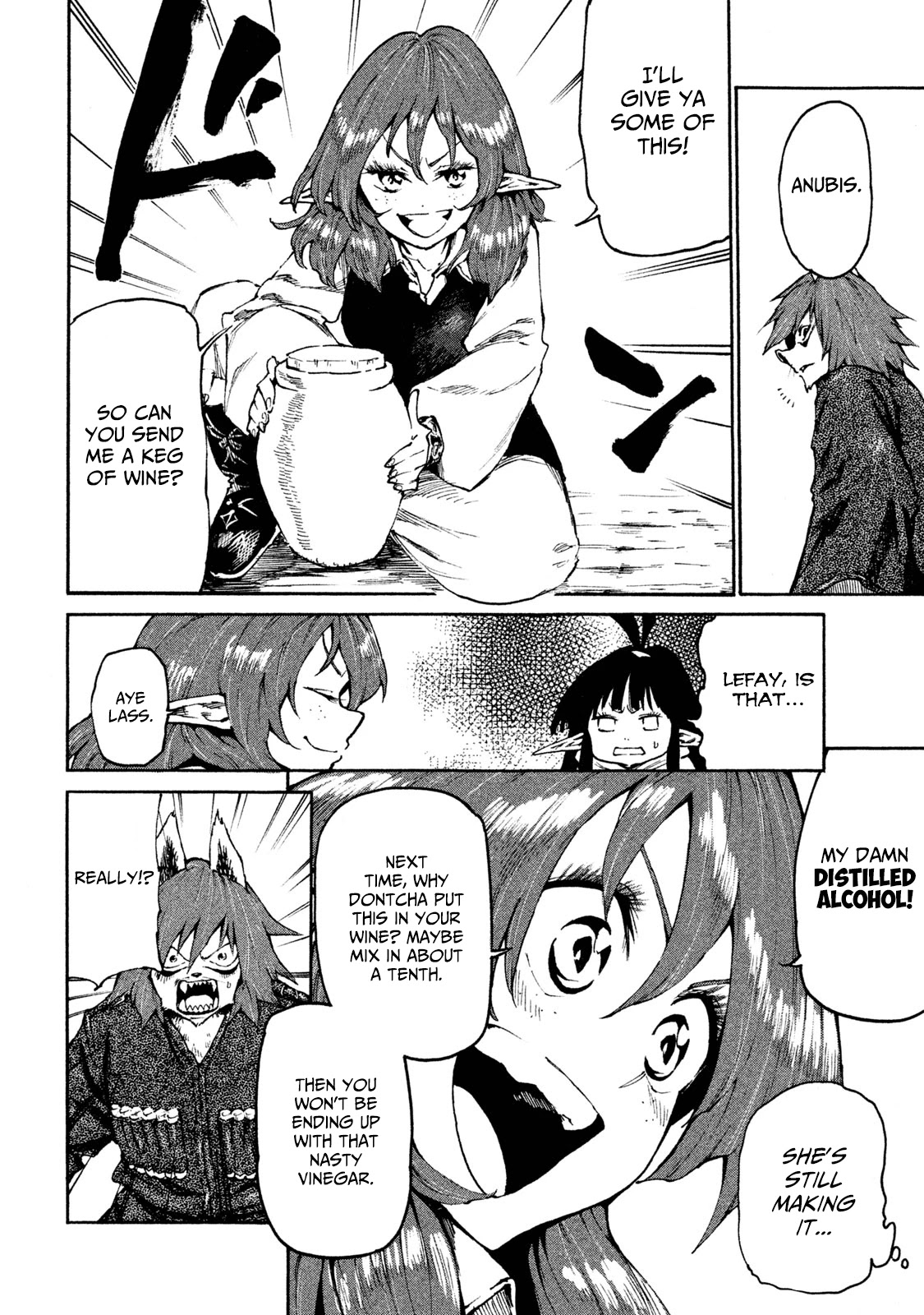 Mazumeshi Elf to Youbokugurashi Chapter 18 page 14 - Chapter 18: Devil Water