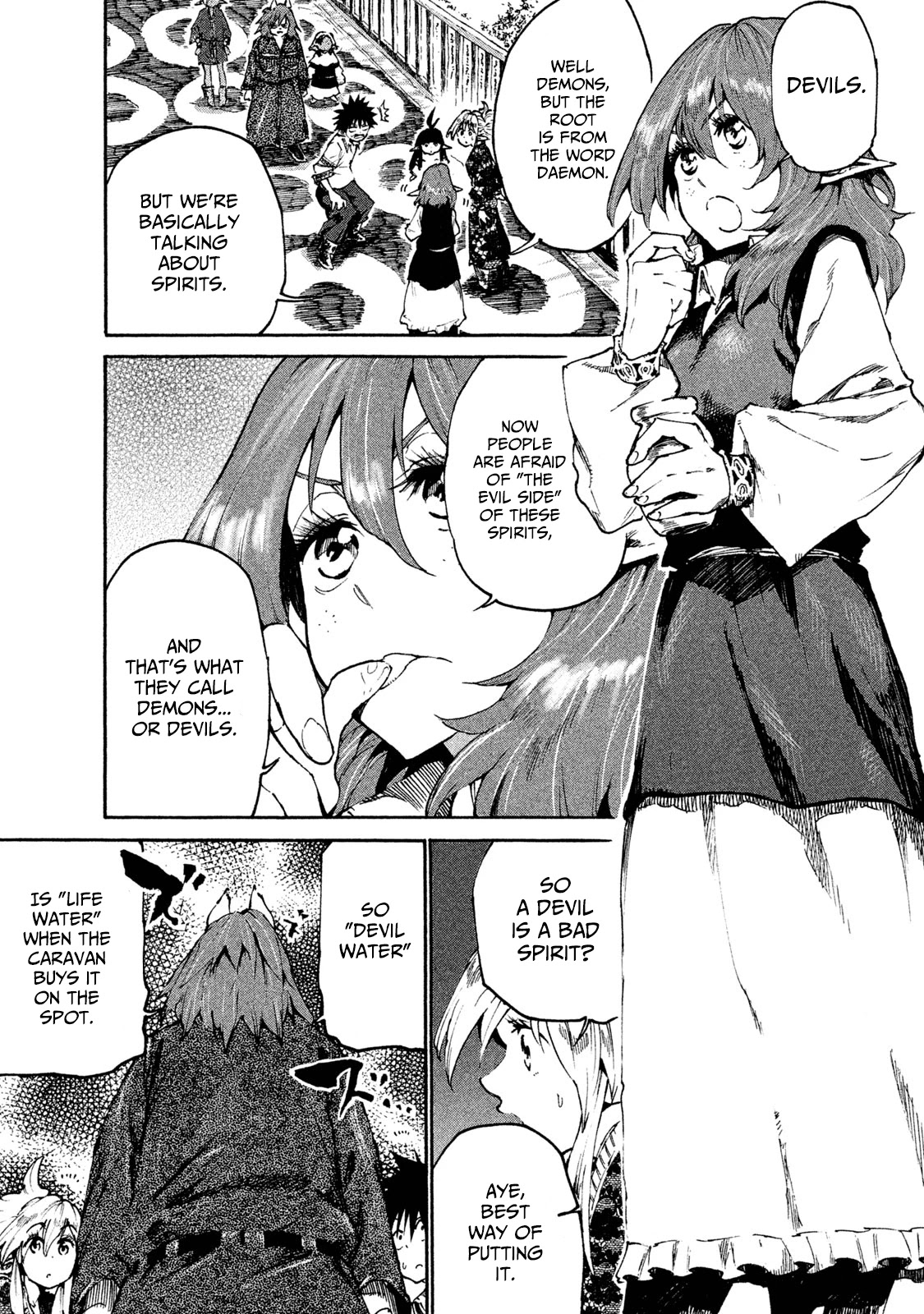 Mazumeshi Elf to Youbokugurashi Chapter 18 page 3 - Chapter 18: Devil Water