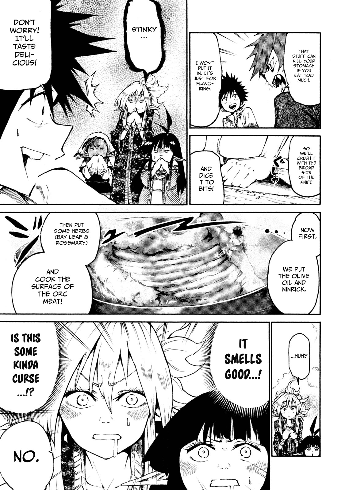 Mazumeshi Elf to Youbokugurashi Chapter 18 page 9 - Chapter 18: Devil Water