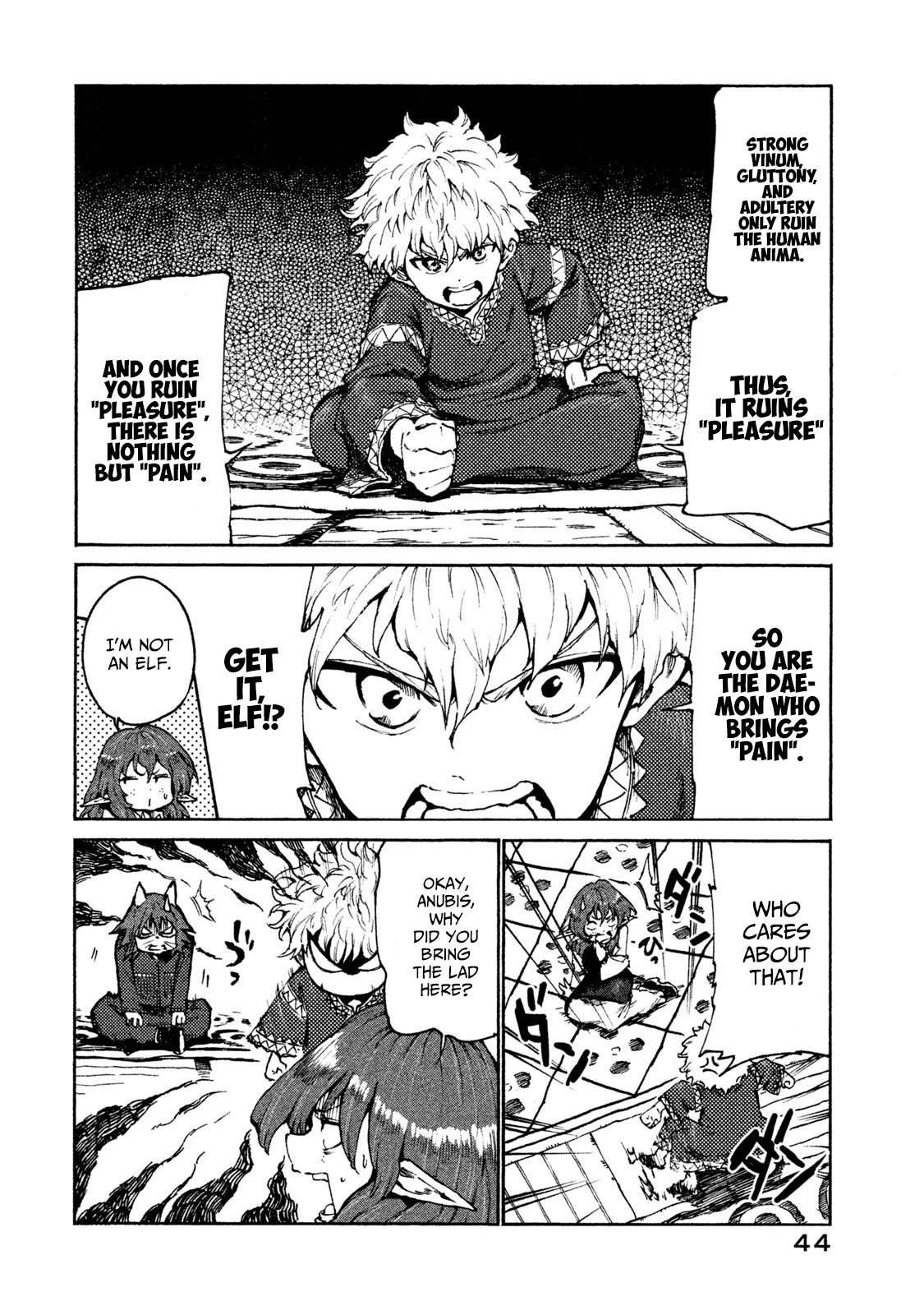 Mazumeshi Elf to Youbokugurashi Chapter 19 page 2 - Chapter 19: Pleasure and Daemon