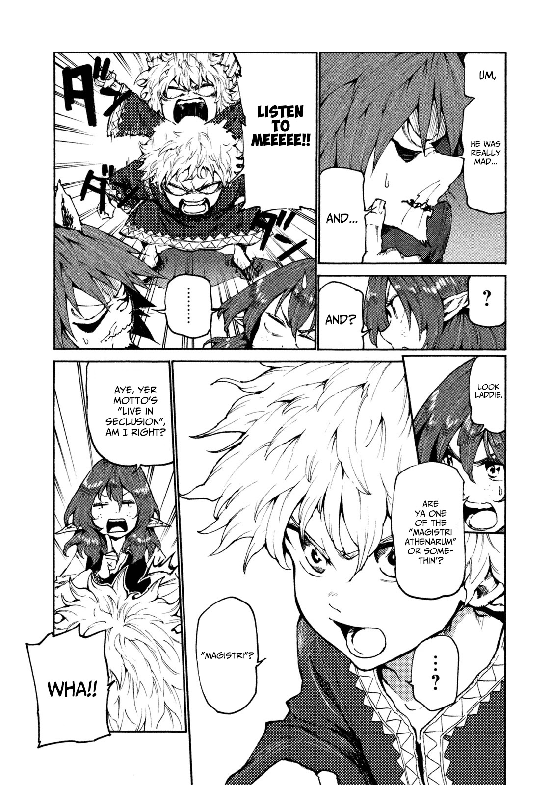 Mazumeshi Elf to Youbokugurashi Chapter 19 page 3 - Chapter 19: Pleasure and Daemon