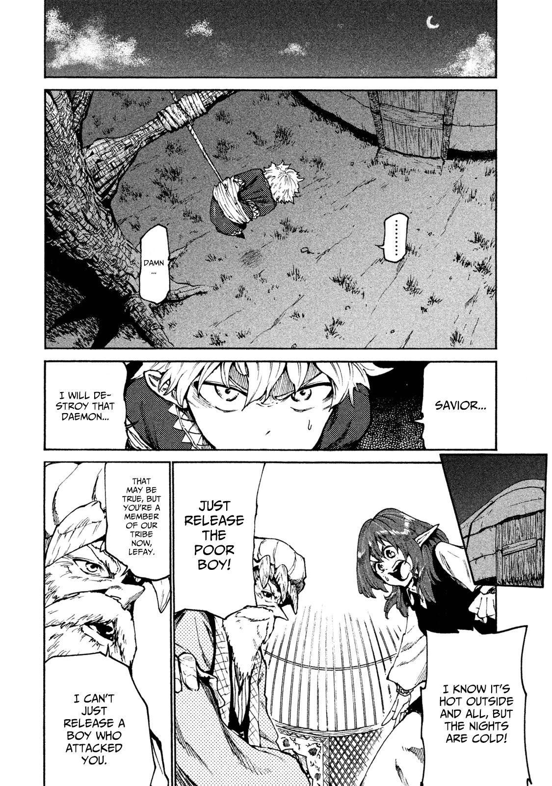 Mazumeshi Elf to Youbokugurashi Chapter 19 page 6 - Chapter 19: Pleasure and Daemon