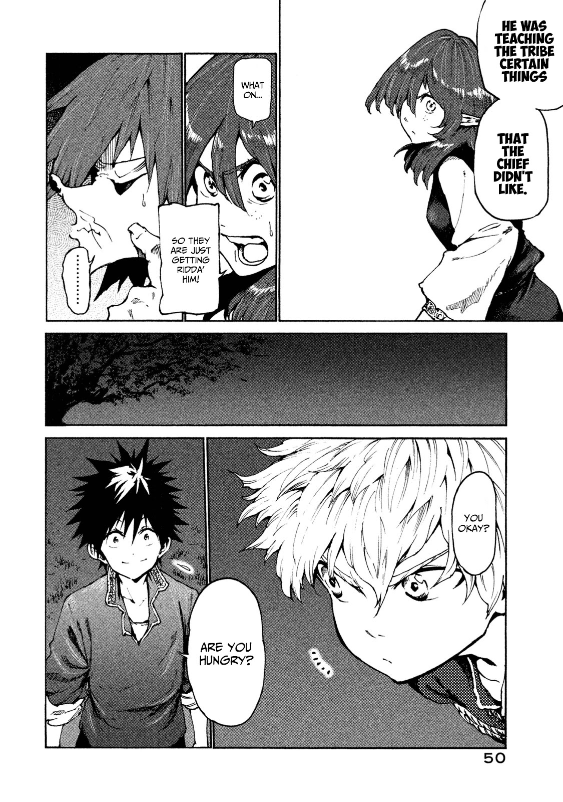 Mazumeshi Elf to Youbokugurashi Chapter 19 page 8 - Chapter 19: Pleasure and Daemon