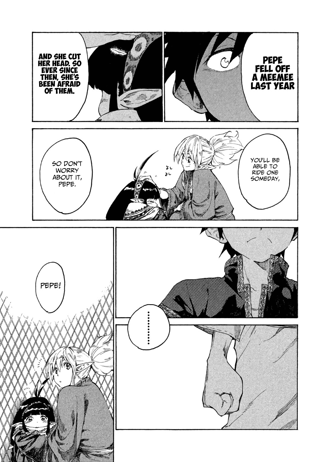 Mazumeshi Elf to Youbokugurashi Chapter 2 page 10 - Chapter 2: The melancholy of Pepe