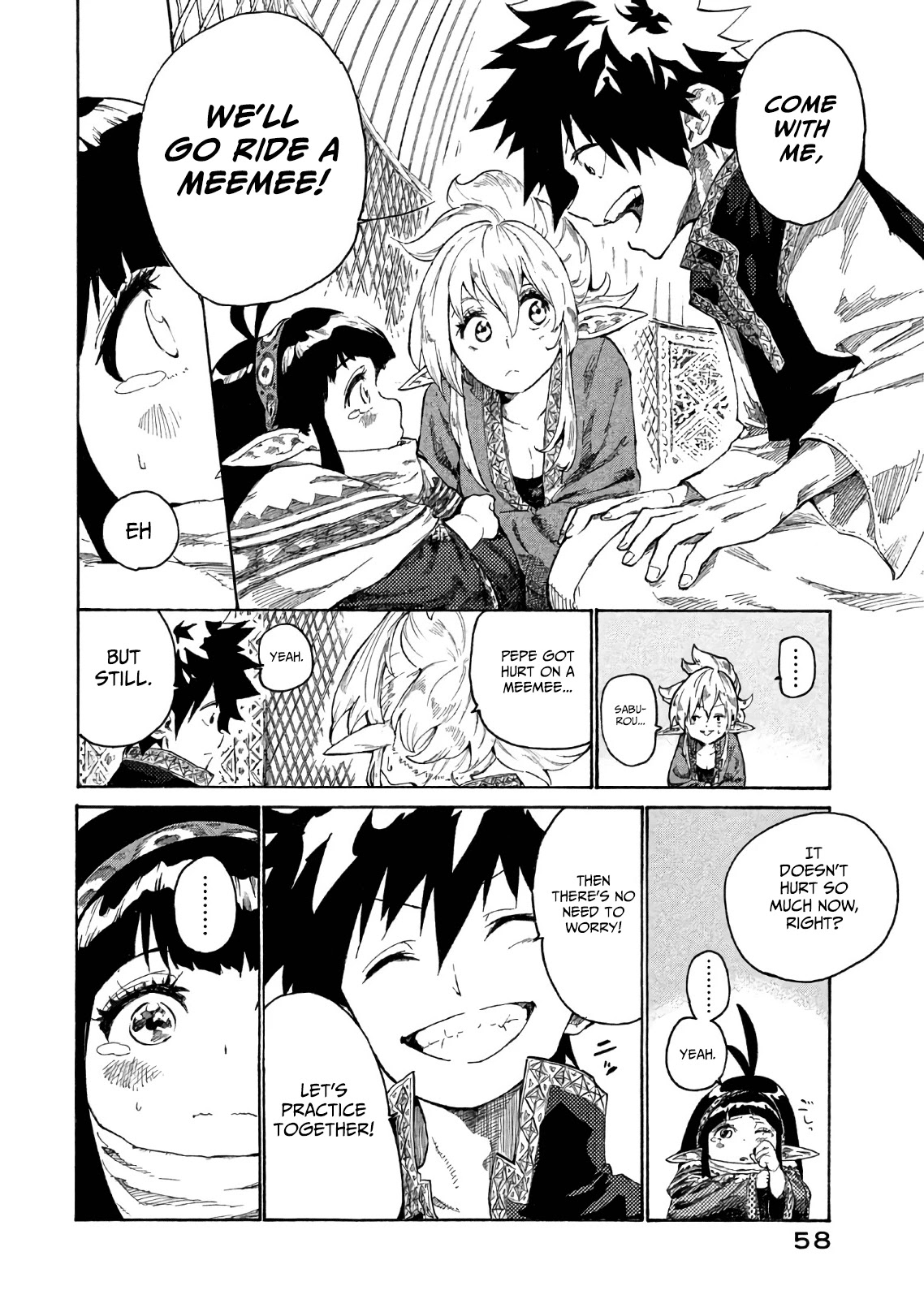 Mazumeshi Elf to Youbokugurashi Chapter 2 page 11 - Chapter 2: The melancholy of Pepe