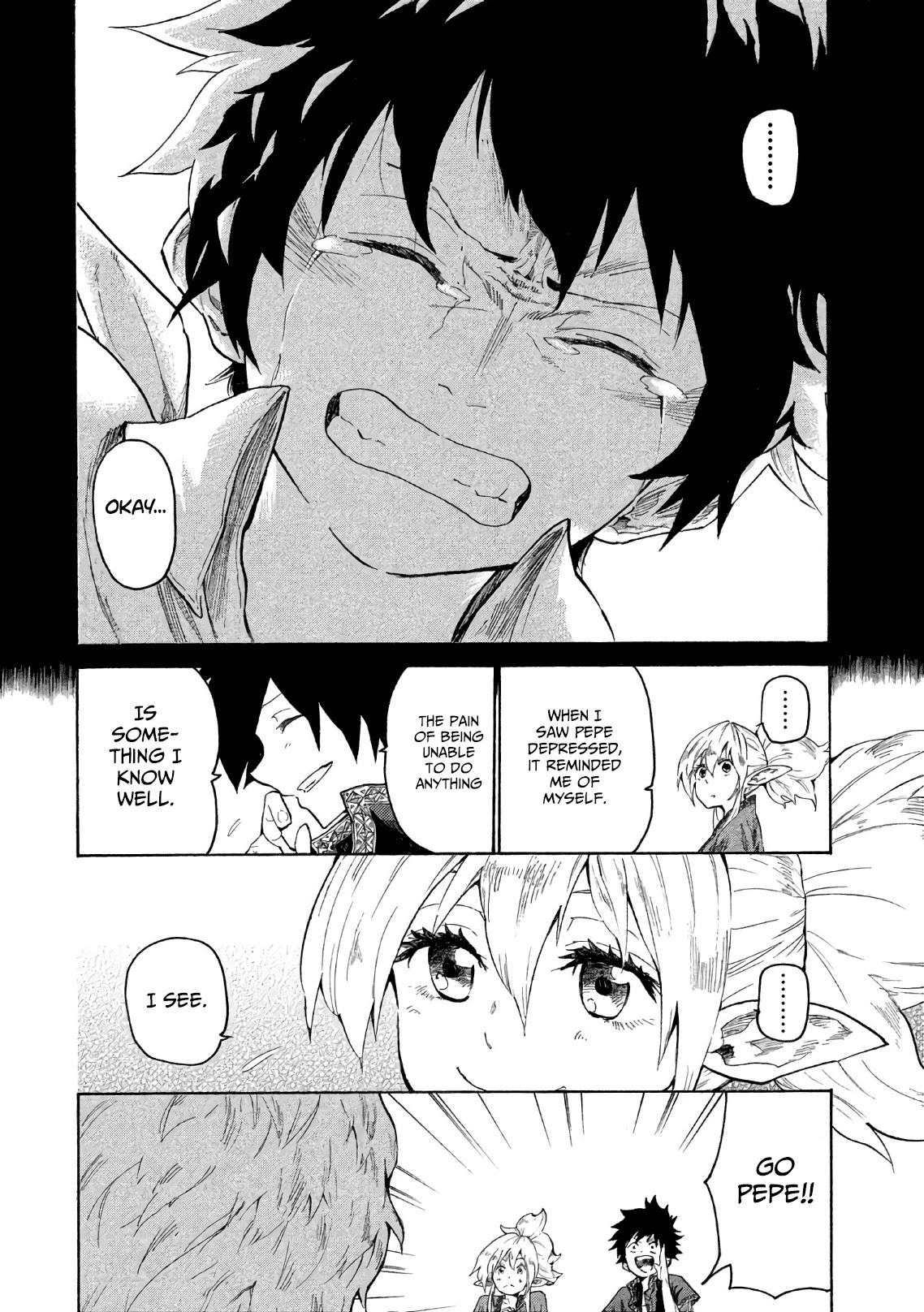 Mazumeshi Elf to Youbokugurashi Chapter 2 page 19 - Chapter 2: The melancholy of Pepe