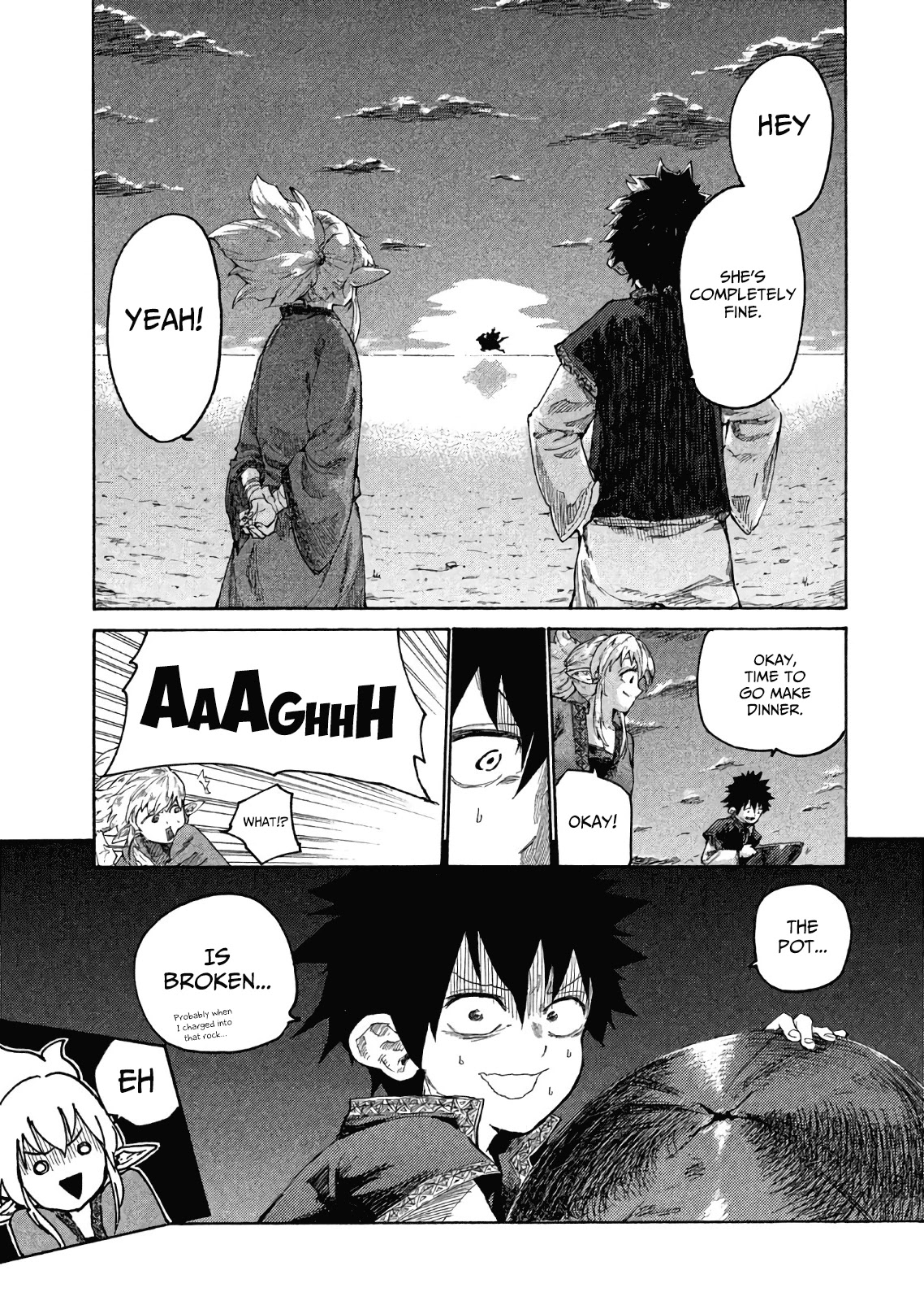 Mazumeshi Elf to Youbokugurashi Chapter 2 page 22 - Chapter 2: The melancholy of Pepe
