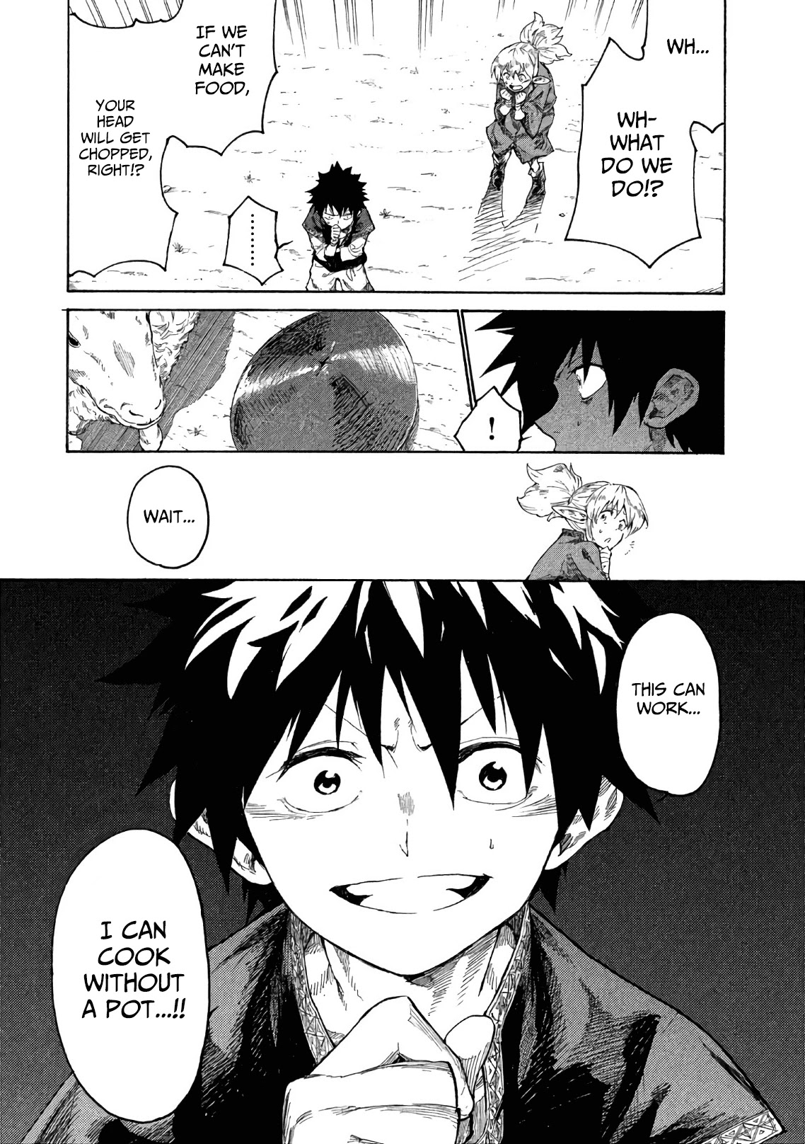 Mazumeshi Elf to Youbokugurashi Chapter 2 page 23 - Chapter 2: The melancholy of Pepe