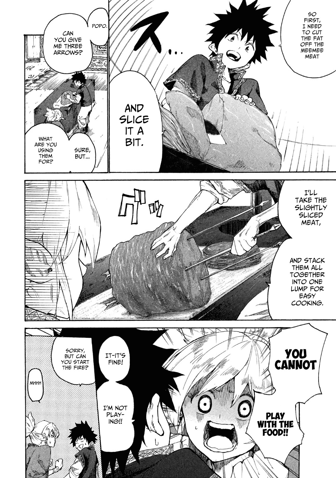 Mazumeshi Elf to Youbokugurashi Chapter 2 page 25 - Chapter 2: The melancholy of Pepe