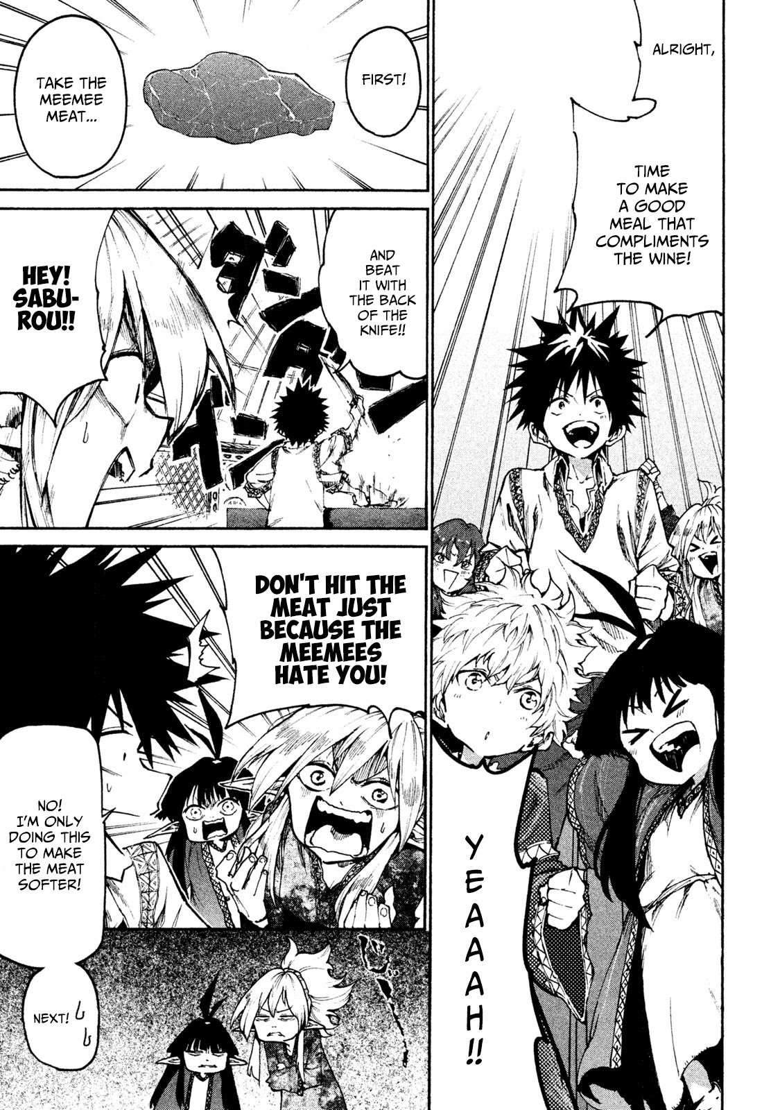 Mazumeshi Elf to Youbokugurashi Chapter 20 page 13 - Chapter 20: Pepe's envy