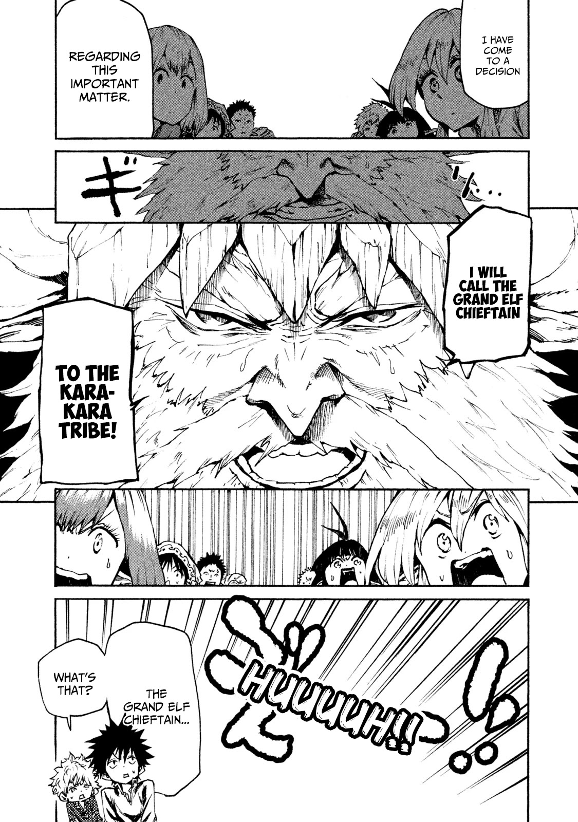 Mazumeshi Elf to Youbokugurashi Chapter 22 page 25 - Chapter 22: Disaster for the Karakara Clan