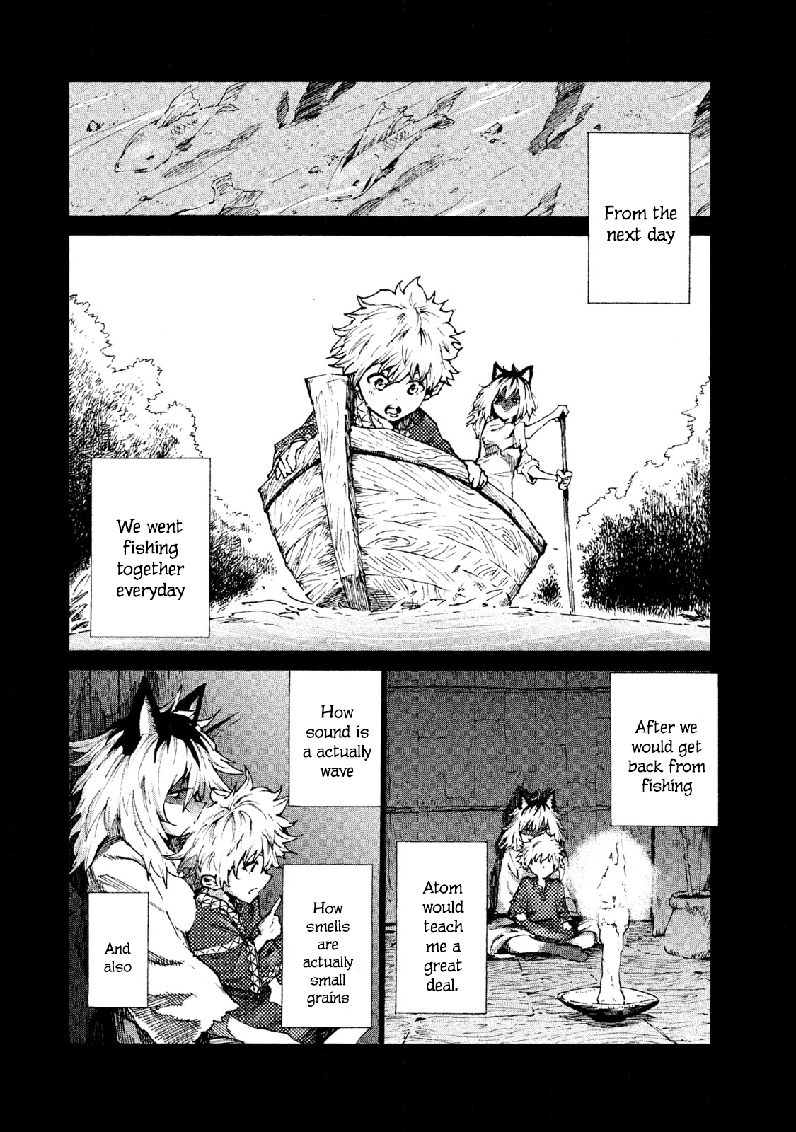 Mazumeshi Elf to Youbokugurashi Chapter 23 page 8 - Chapter 23: The sea, the heart, and the lull