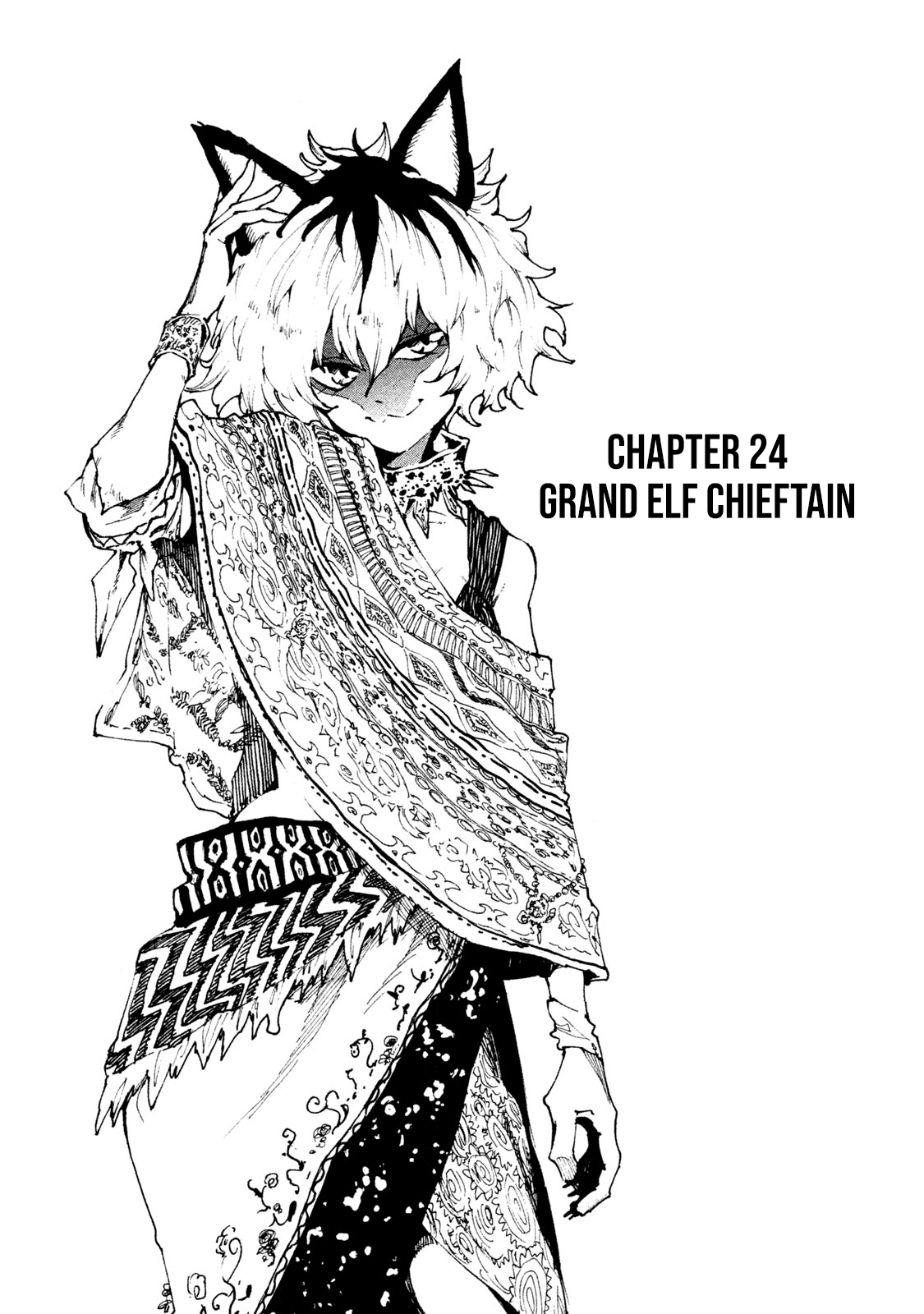 Mazumeshi Elf to Youbokugurashi Chapter 24 page 1 - Chapter 24: Grand Elf Chieftain