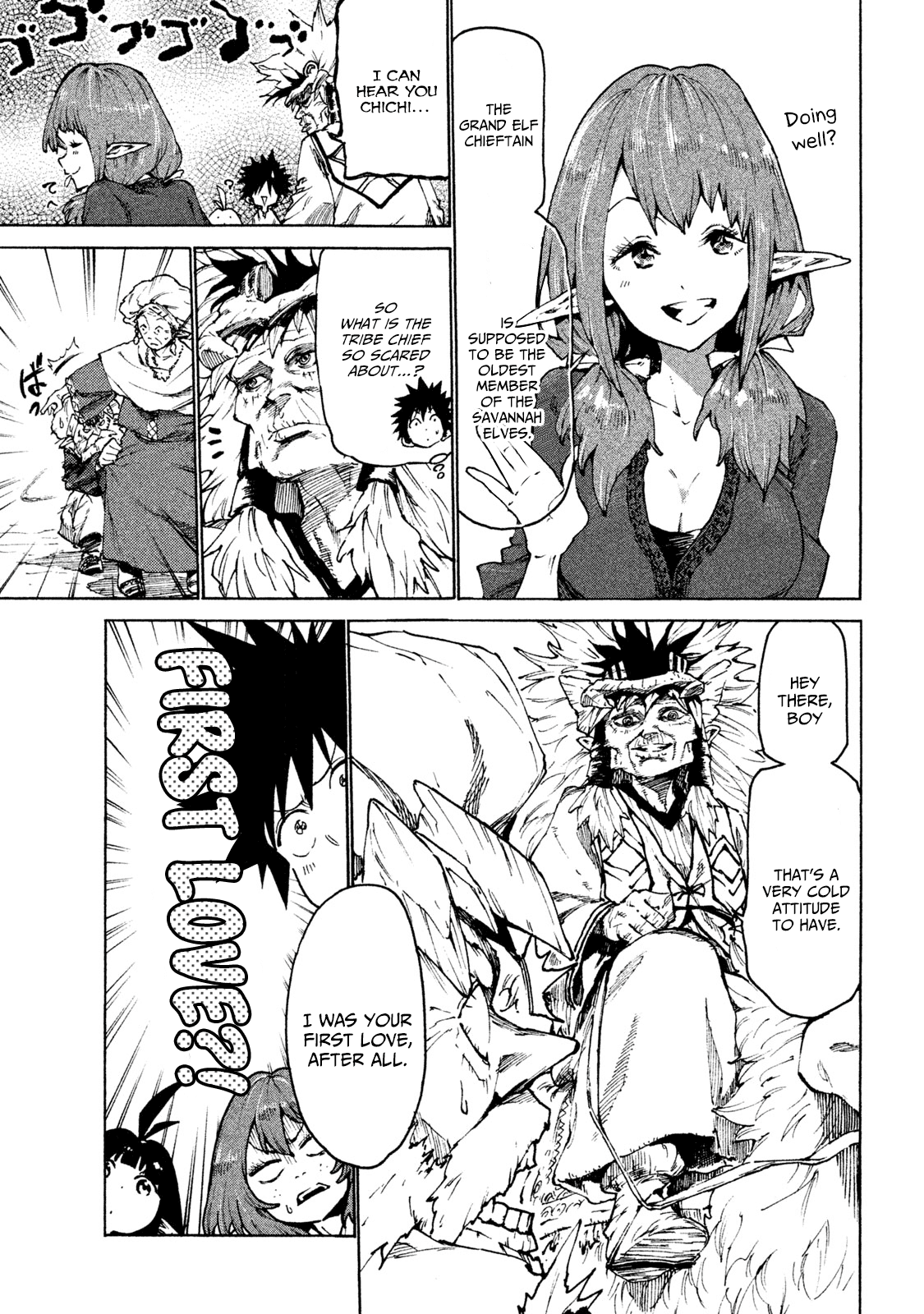 Mazumeshi Elf to Youbokugurashi Chapter 24 page 5 - Chapter 24: Grand Elf Chieftain