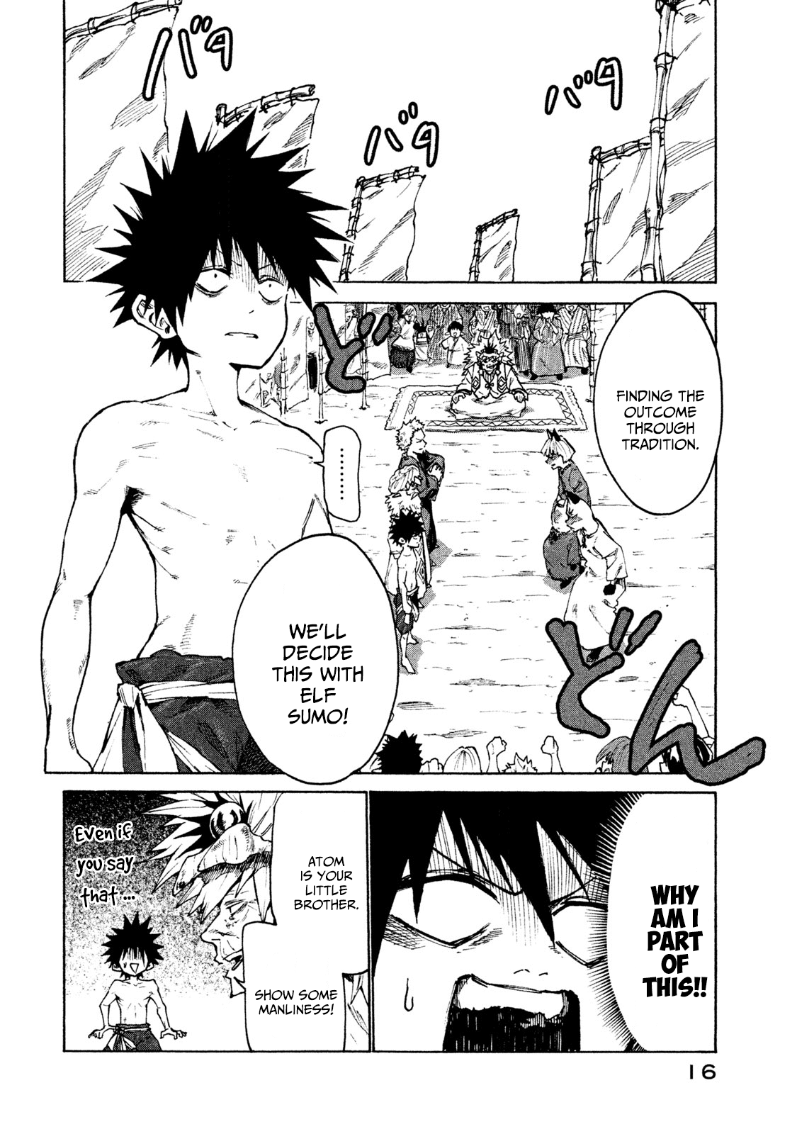 Mazumeshi Elf to Youbokugurashi Chapter 25 page 18 - Chapter 25: Karakara Tribe and Myaumyau Tribe