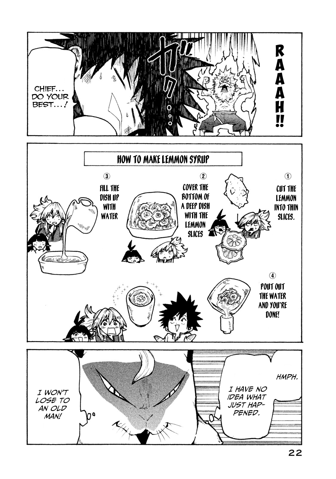 Mazumeshi Elf to Youbokugurashi Chapter 25 page 24 - Chapter 25: Karakara Tribe and Myaumyau Tribe