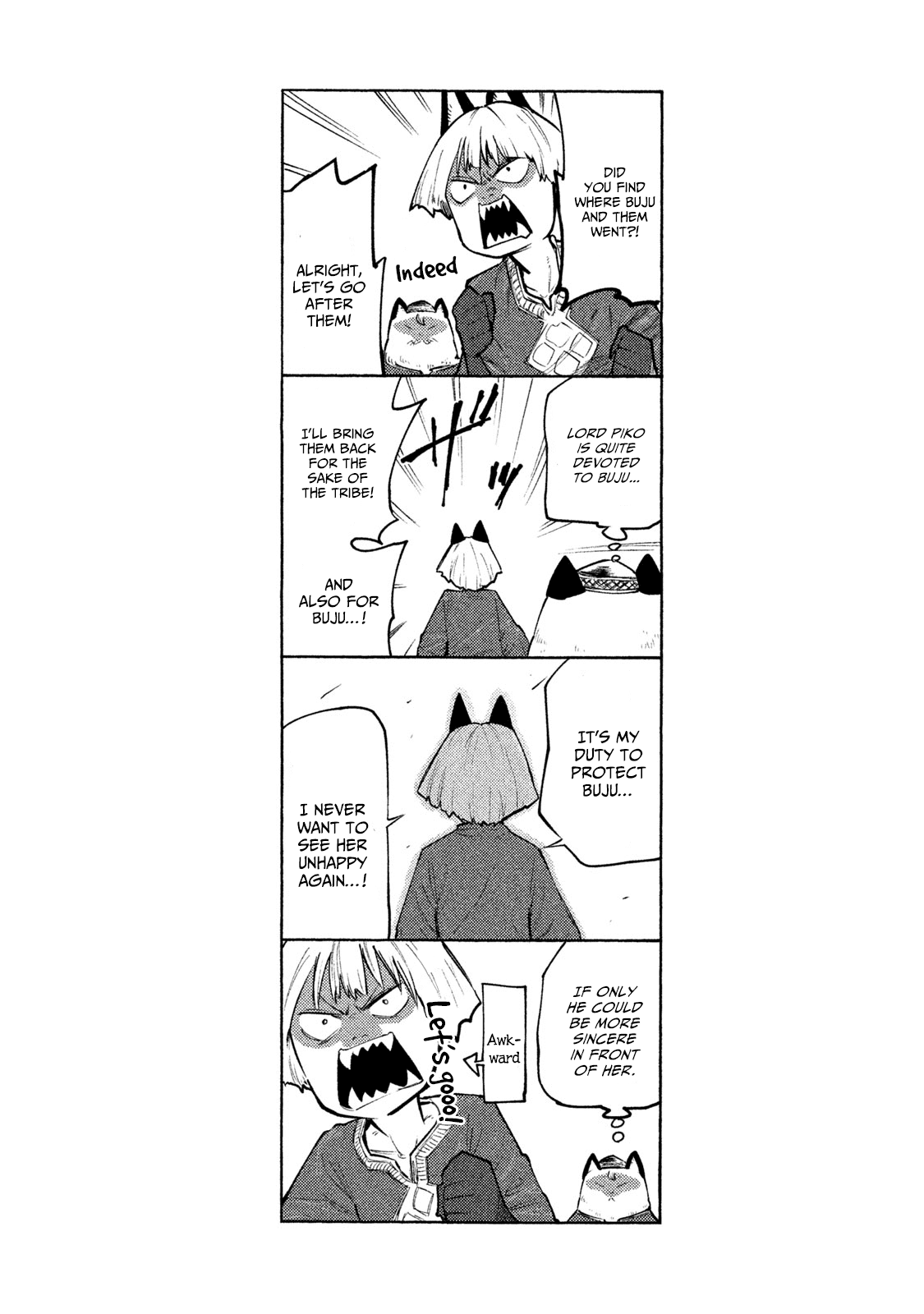 Mazumeshi Elf to Youbokugurashi Chapter 25 page 30 - Chapter 25: Karakara Tribe and Myaumyau Tribe