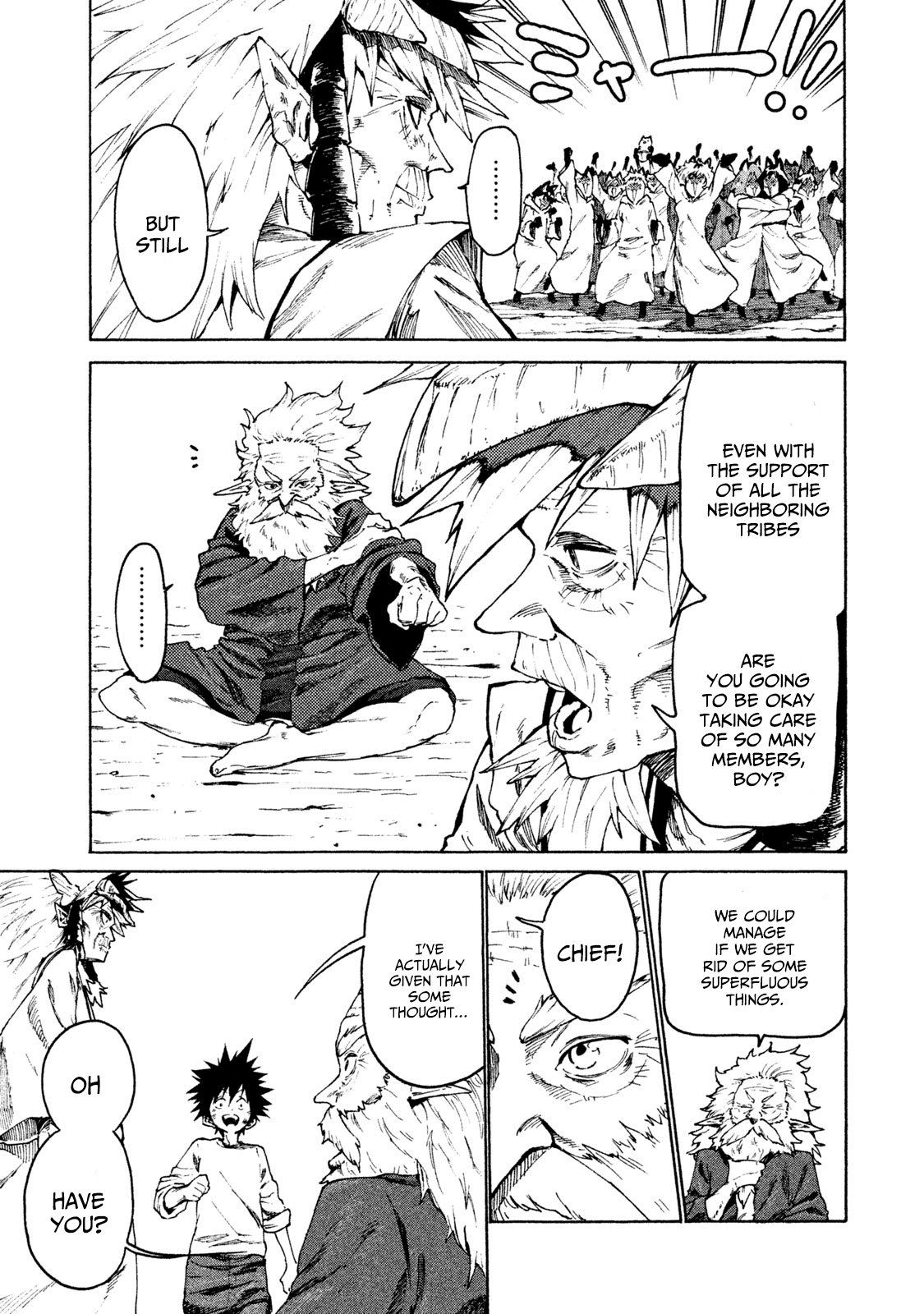 Mazumeshi Elf to Youbokugurashi Chapter 26 page 13 - Chapter 26: The Battle’s Outcome