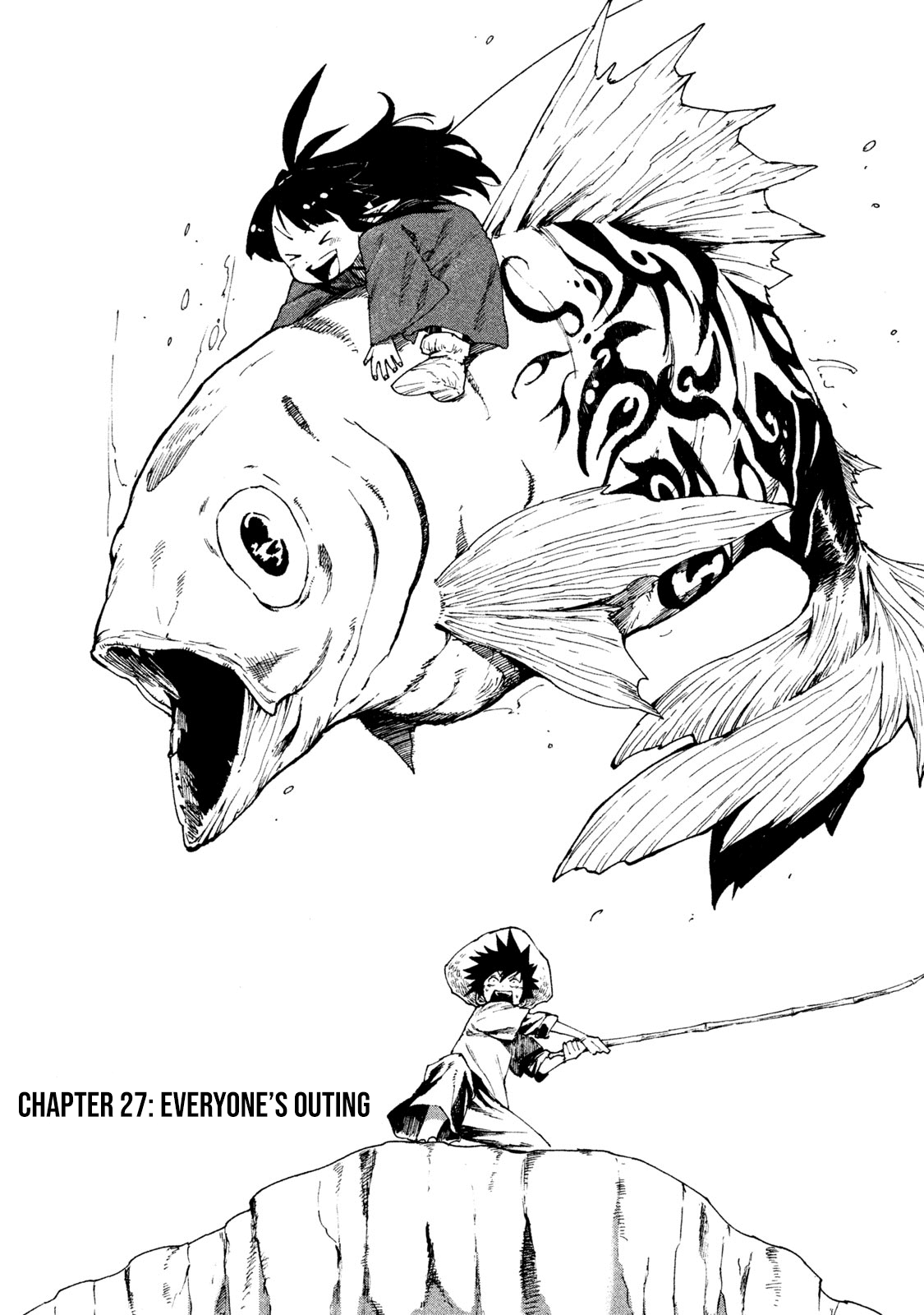 Mazumeshi Elf to Youbokugurashi Chapter 27 page 1 - Chapter 27: Everyone’s Outing