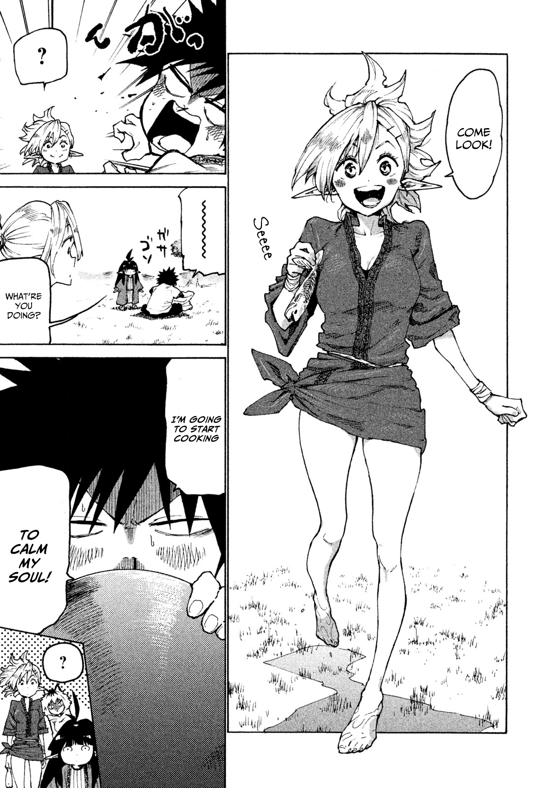 Mazumeshi Elf to Youbokugurashi Chapter 27 page 15 - Chapter 27: Everyone’s Outing