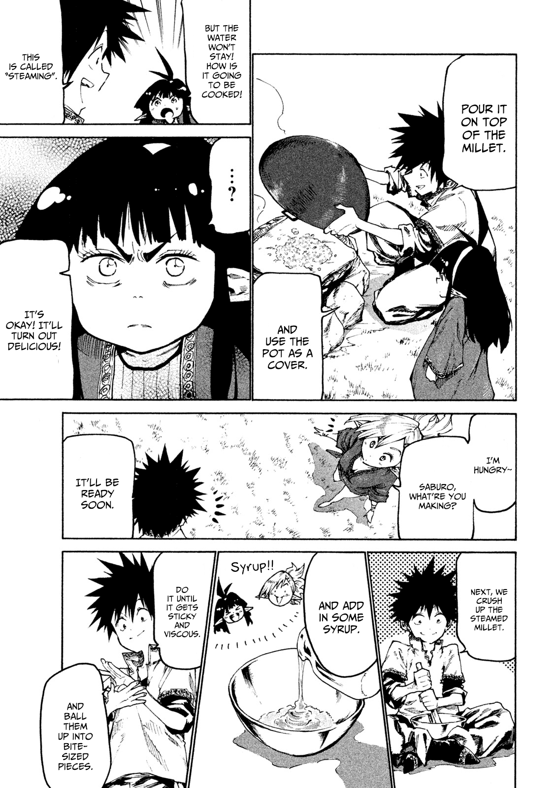 Mazumeshi Elf to Youbokugurashi Chapter 27 page 17 - Chapter 27: Everyone’s Outing