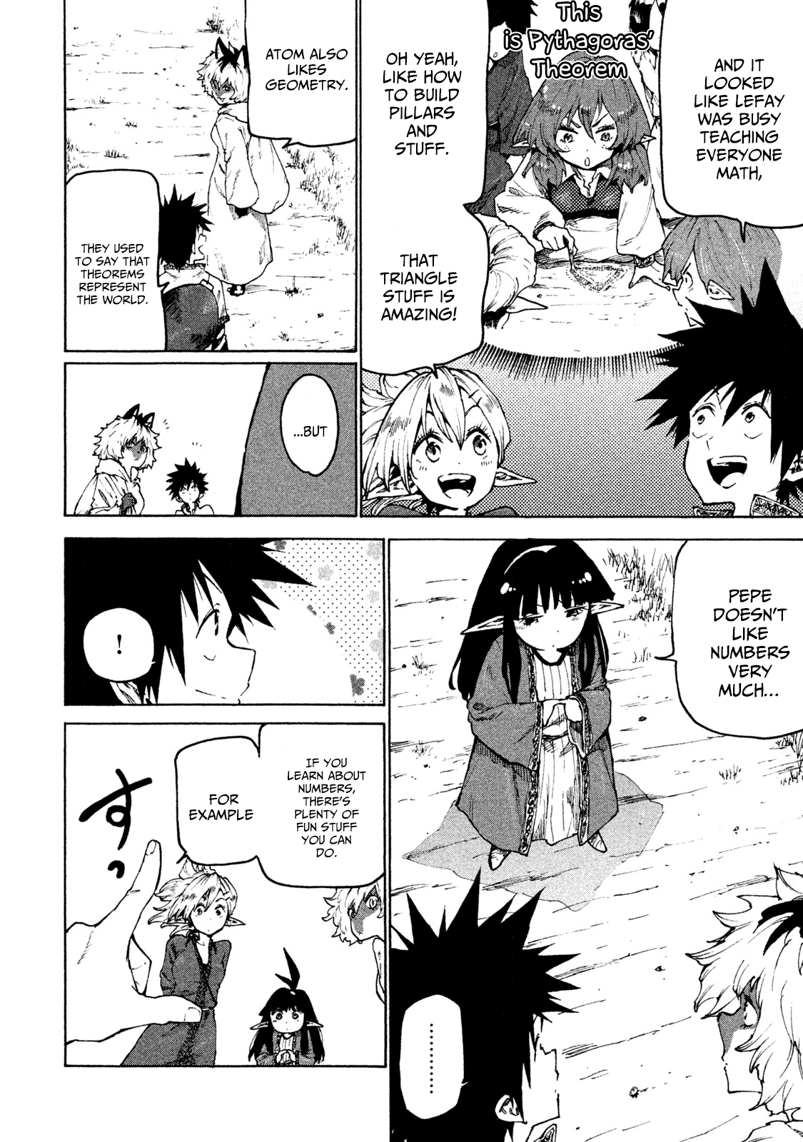 Mazumeshi Elf to Youbokugurashi Chapter 27 page 4 - Chapter 27: Everyone’s Outing