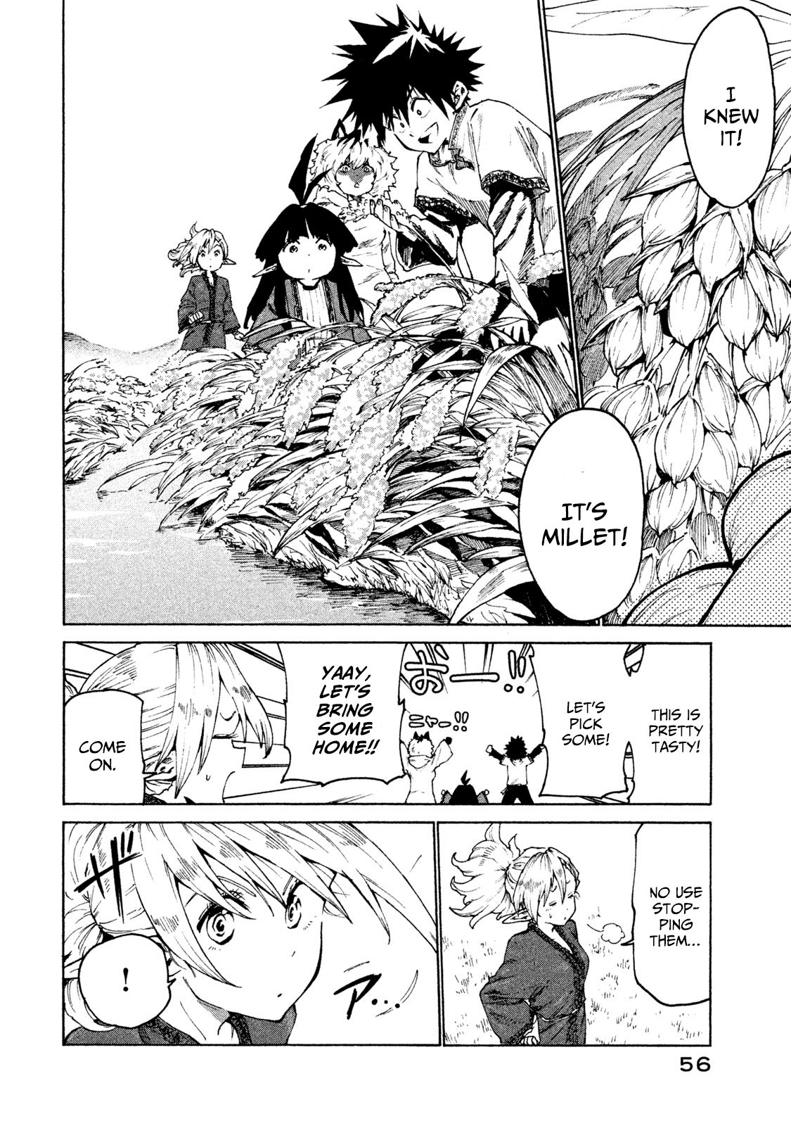 Mazumeshi Elf to Youbokugurashi Chapter 27 page 8 - Chapter 27: Everyone’s Outing