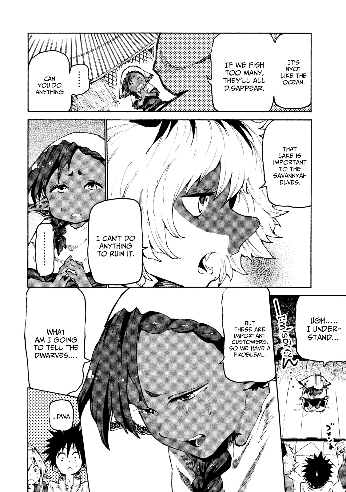 Mazumeshi Elf to Youbokugurashi Chapter 28 page 12 - Chapter 28