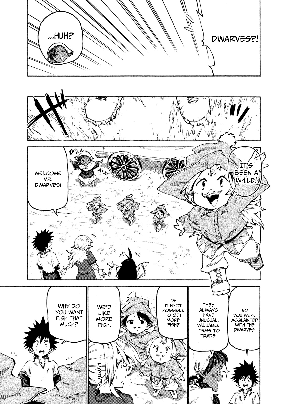 Mazumeshi Elf to Youbokugurashi Chapter 28 page 13 - Chapter 28