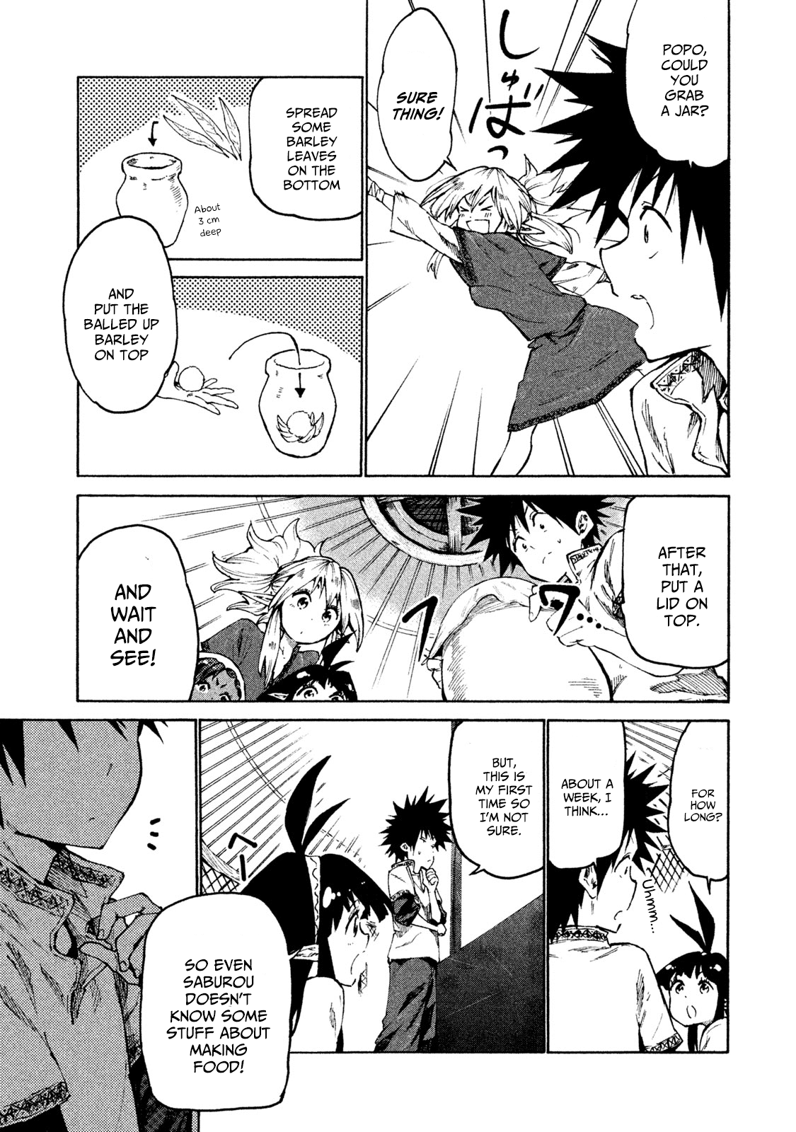 Mazumeshi Elf to Youbokugurashi Chapter 28 page 19 - Chapter 28