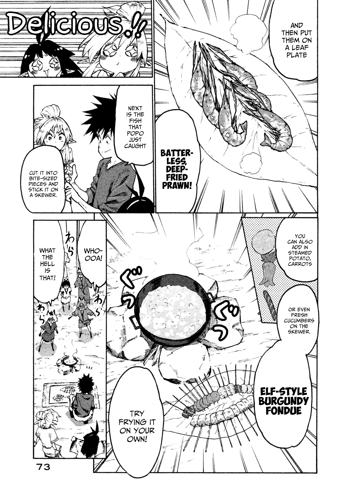 Mazumeshi Elf to Youbokugurashi Chapter 28 page 5 - Chapter 28