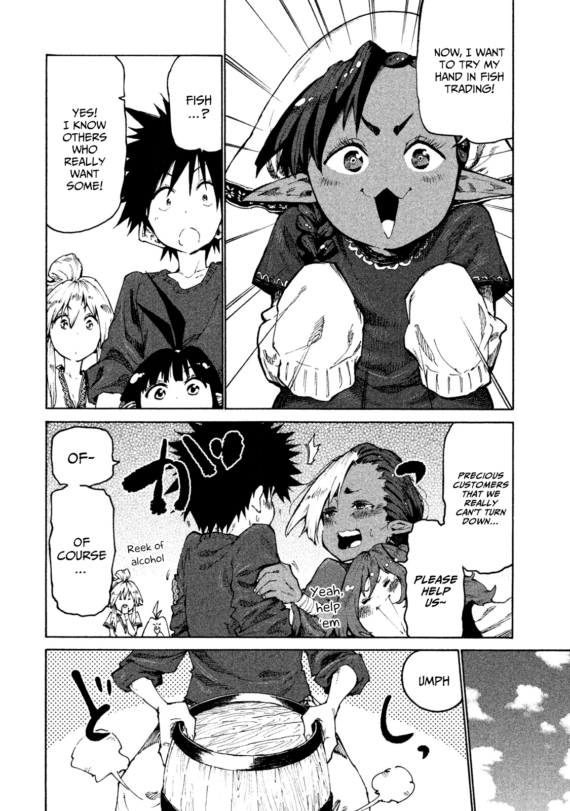 Mazumeshi Elf to Youbokugurashi Chapter 28 page 8 - Chapter 28