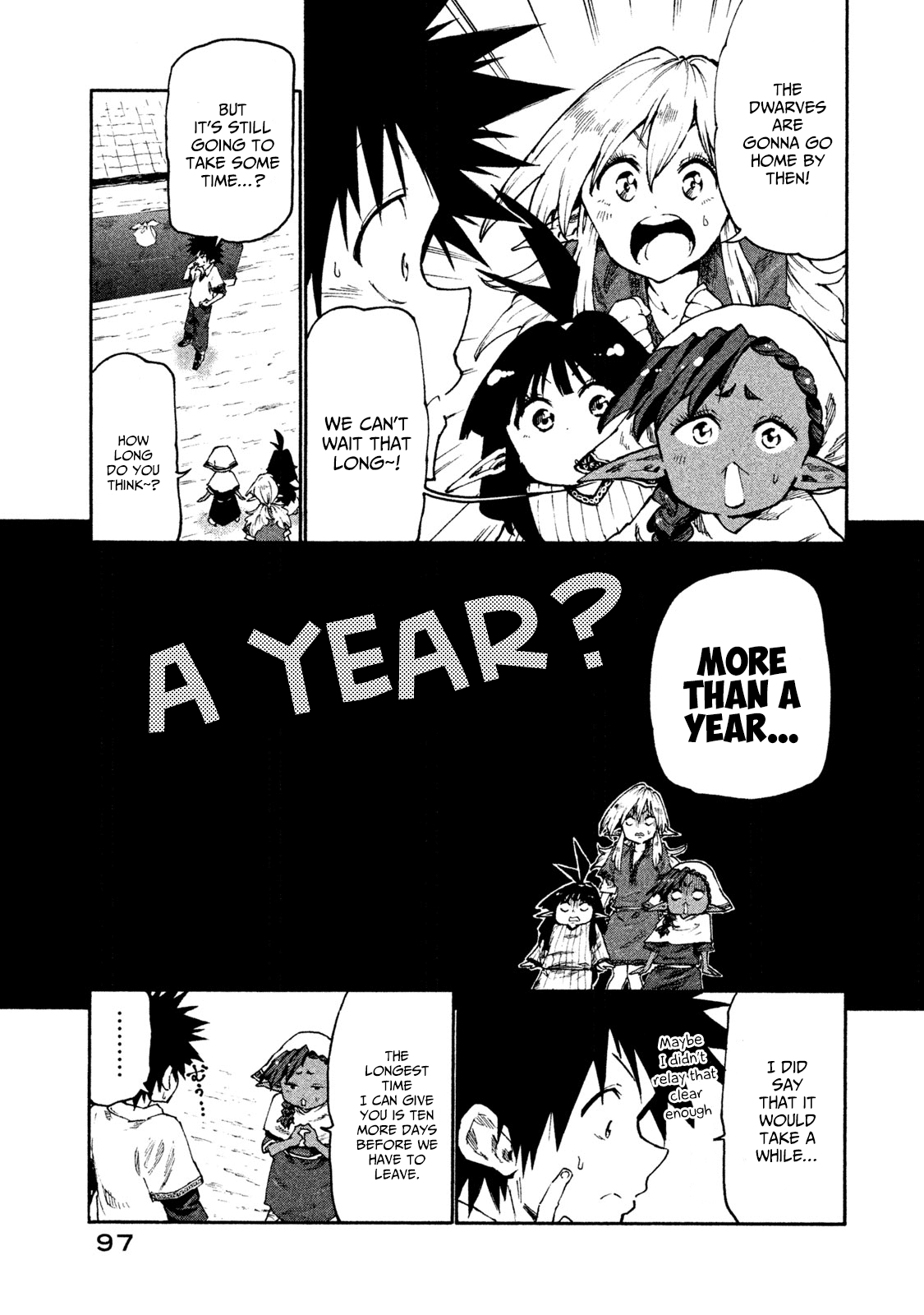 Mazumeshi Elf to Youbokugurashi Chapter 29 page 7 - Chapter 29