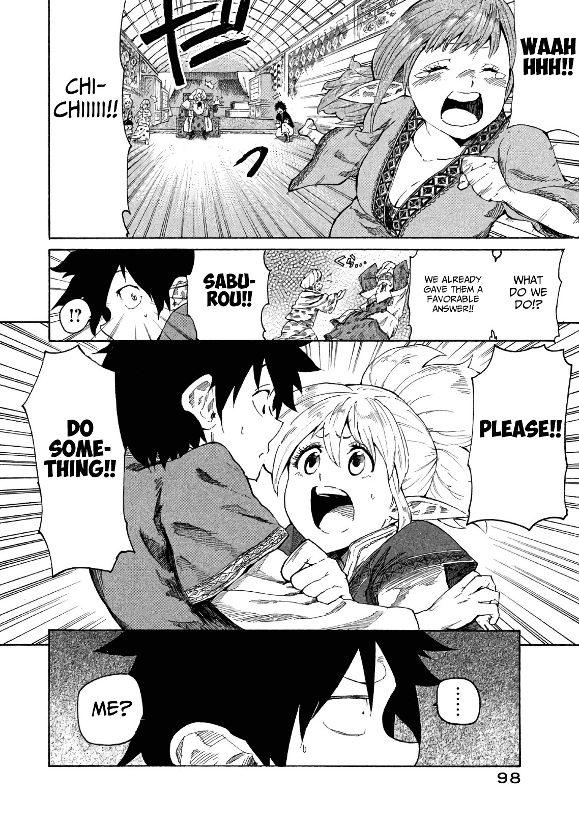 Mazumeshi Elf to Youbokugurashi Chapter 3 page 11 - Chapter 3: The worries of a wedded girl