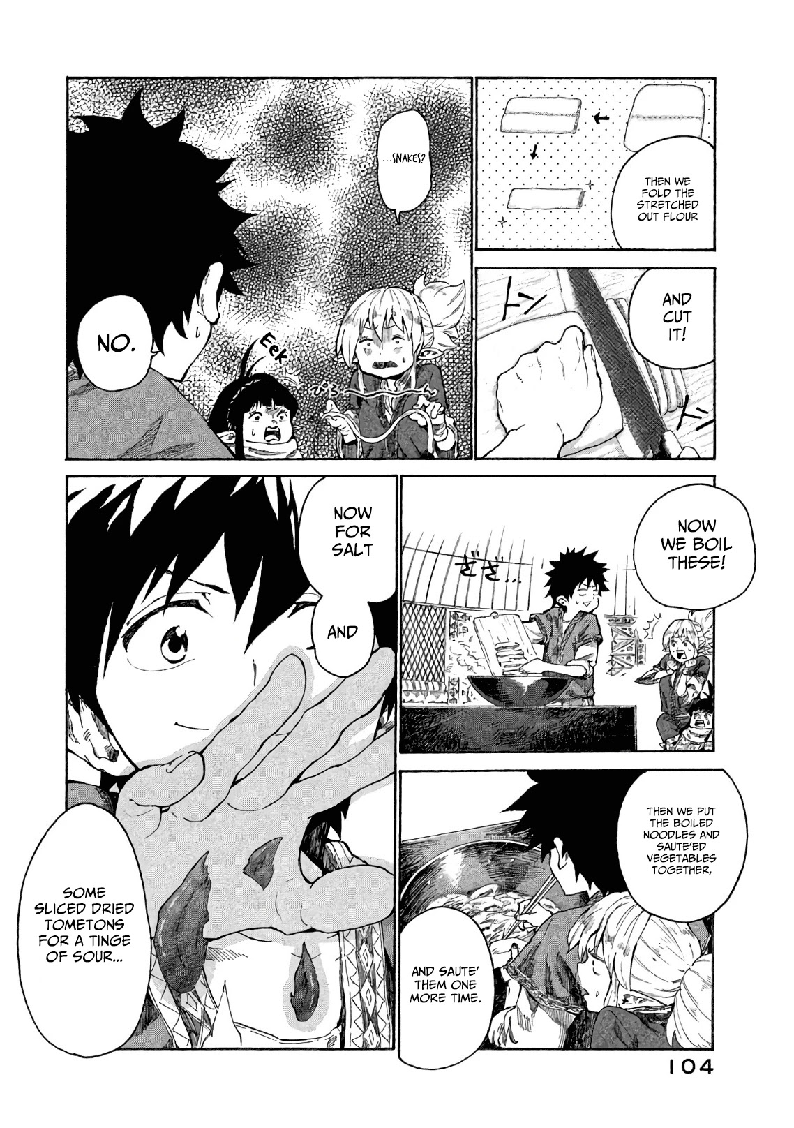 Mazumeshi Elf to Youbokugurashi Chapter 3 page 17 - Chapter 3: The worries of a wedded girl