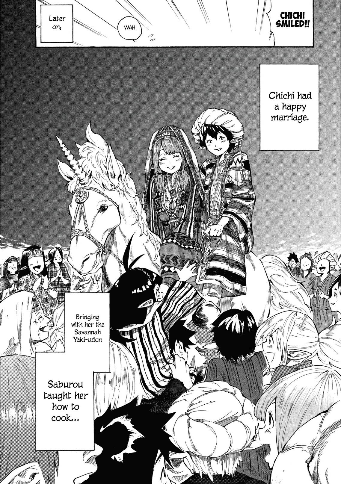 Mazumeshi Elf to Youbokugurashi Chapter 3 page 21 - Chapter 3: The worries of a wedded girl