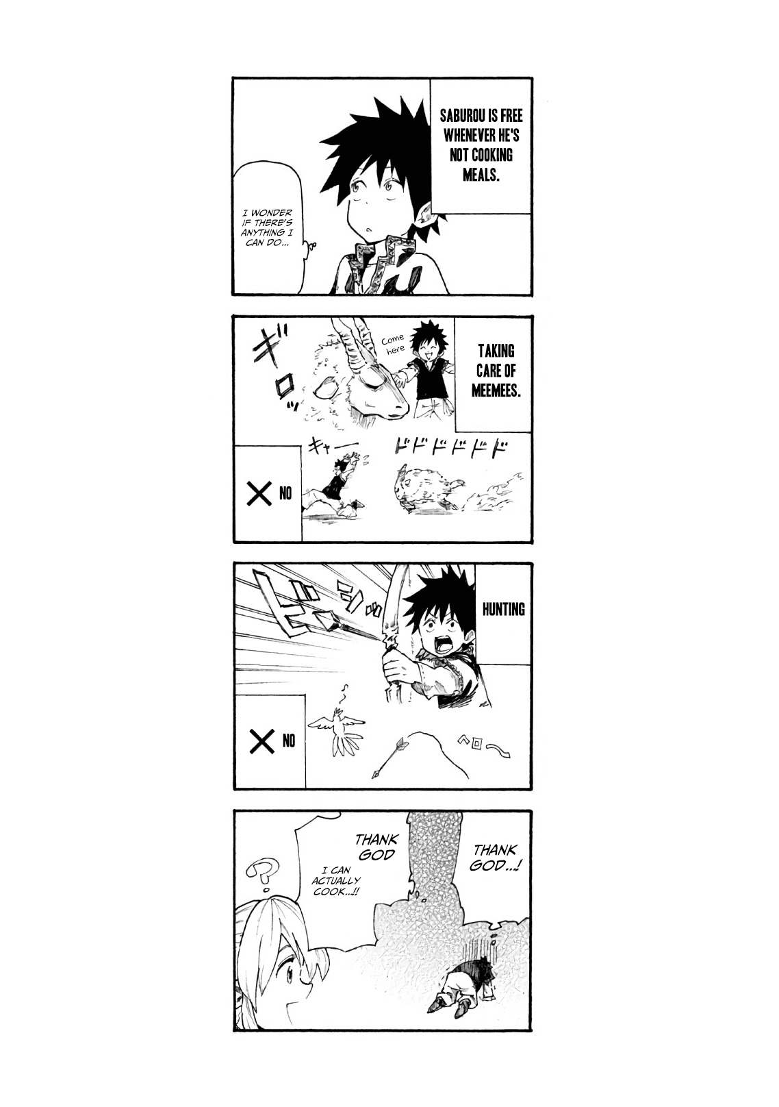 Mazumeshi Elf to Youbokugurashi Chapter 3 page 23 - Chapter 3: The worries of a wedded girl