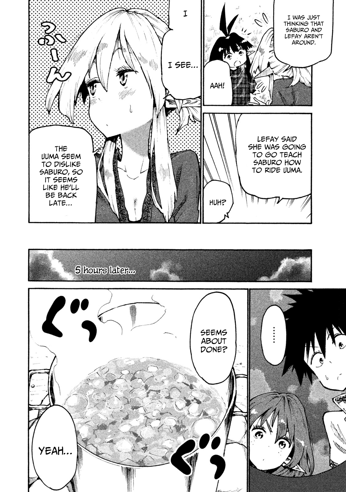 Mazumeshi Elf to Youbokugurashi Chapter 30 page 18 - Chapter 30