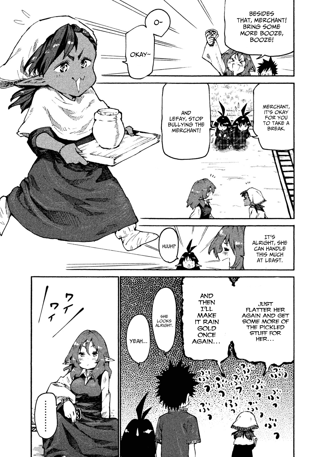 Mazumeshi Elf to Youbokugurashi Chapter 30 page 3 - Chapter 30