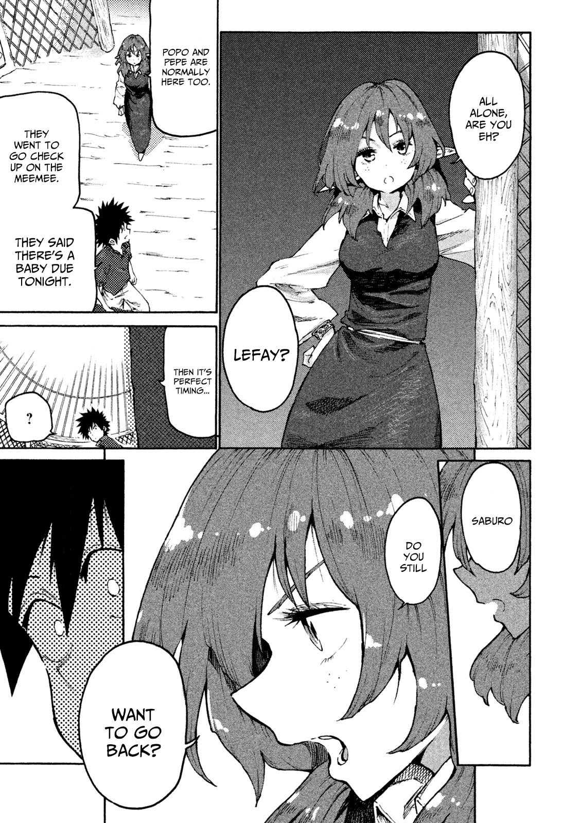 Mazumeshi Elf to Youbokugurashi Chapter 30 page 5 - Chapter 30